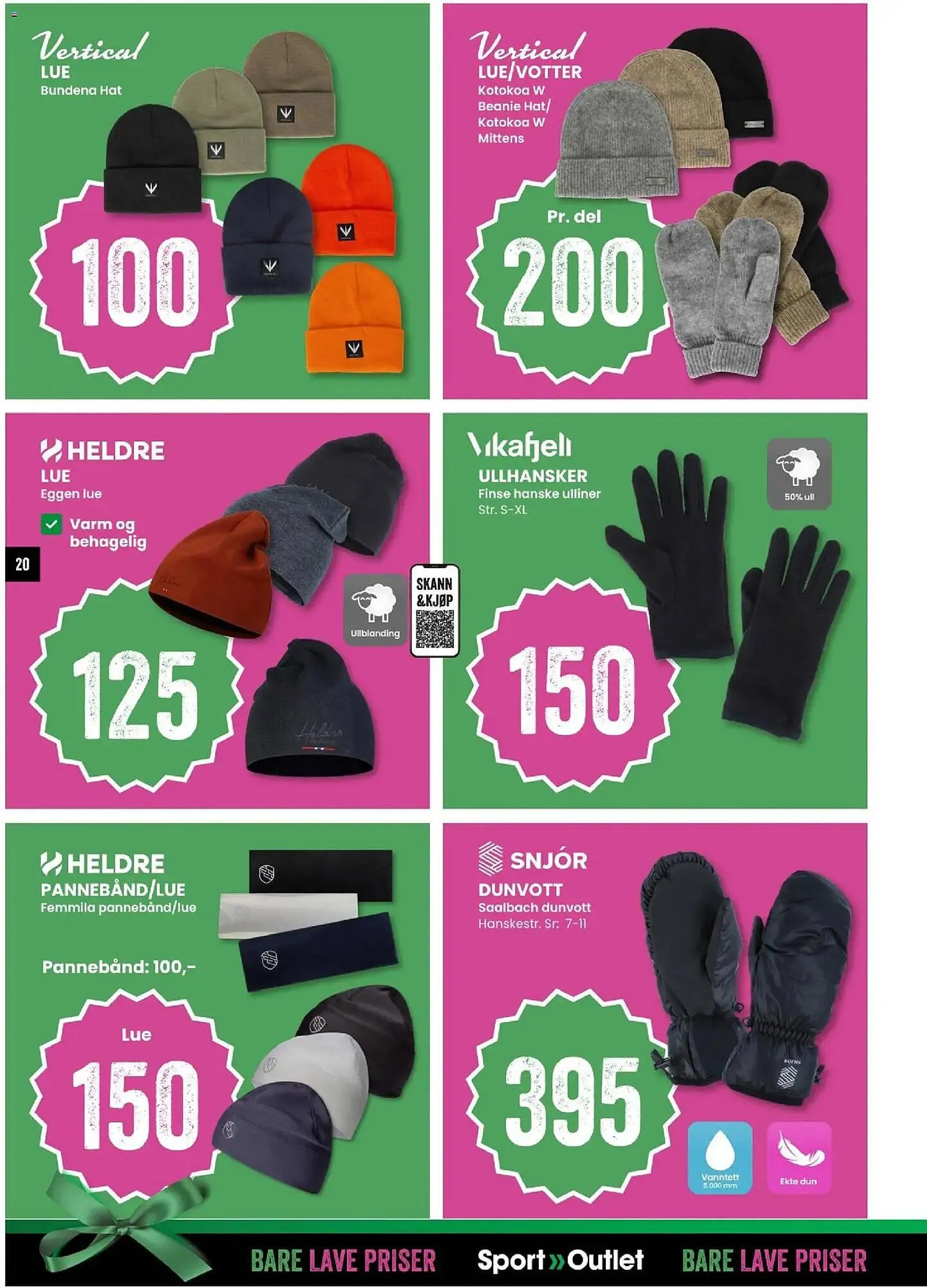 Sport Outlet kundeavis fra 2. desember til 24. desember 2025 - kundeavisside 20