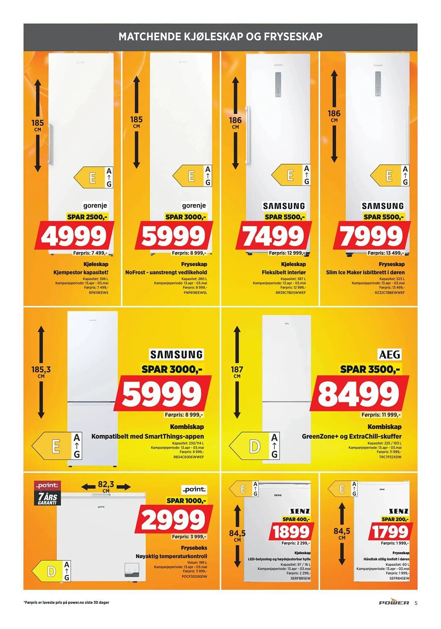 POWER kundeavis fra 20. april til 27. april 2026 - kundeavisside 5