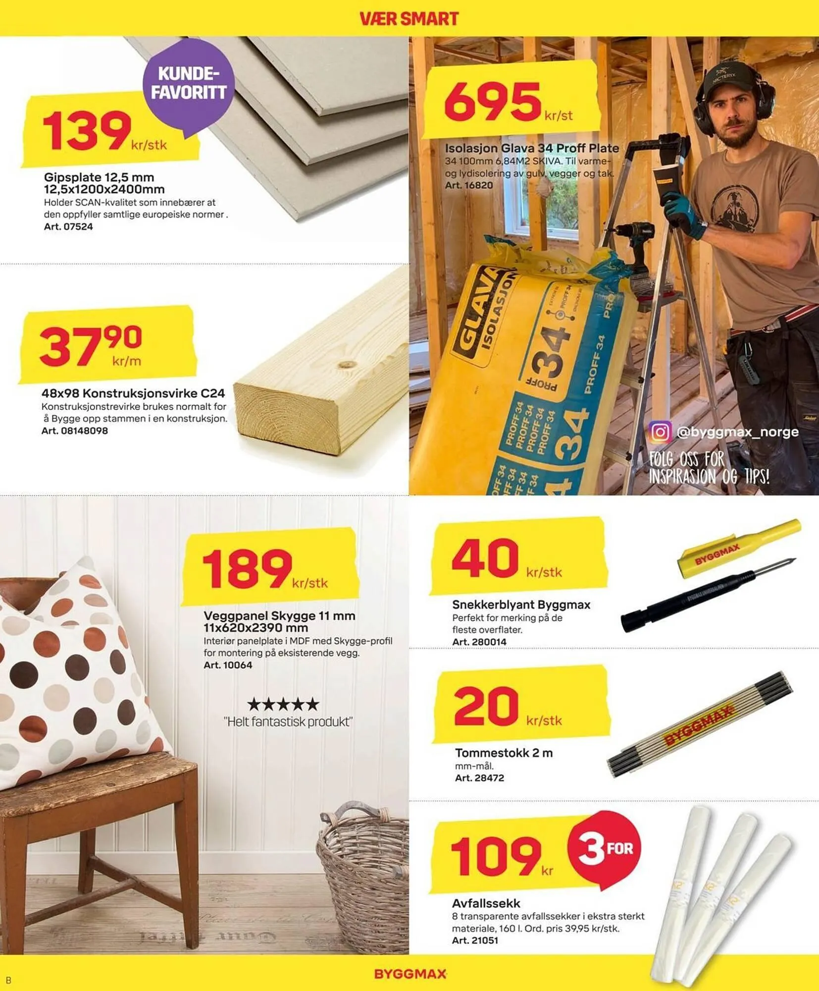 Byggmax kundeavis fra 15. oktober til 2. november 2025 - kundeavisside 6