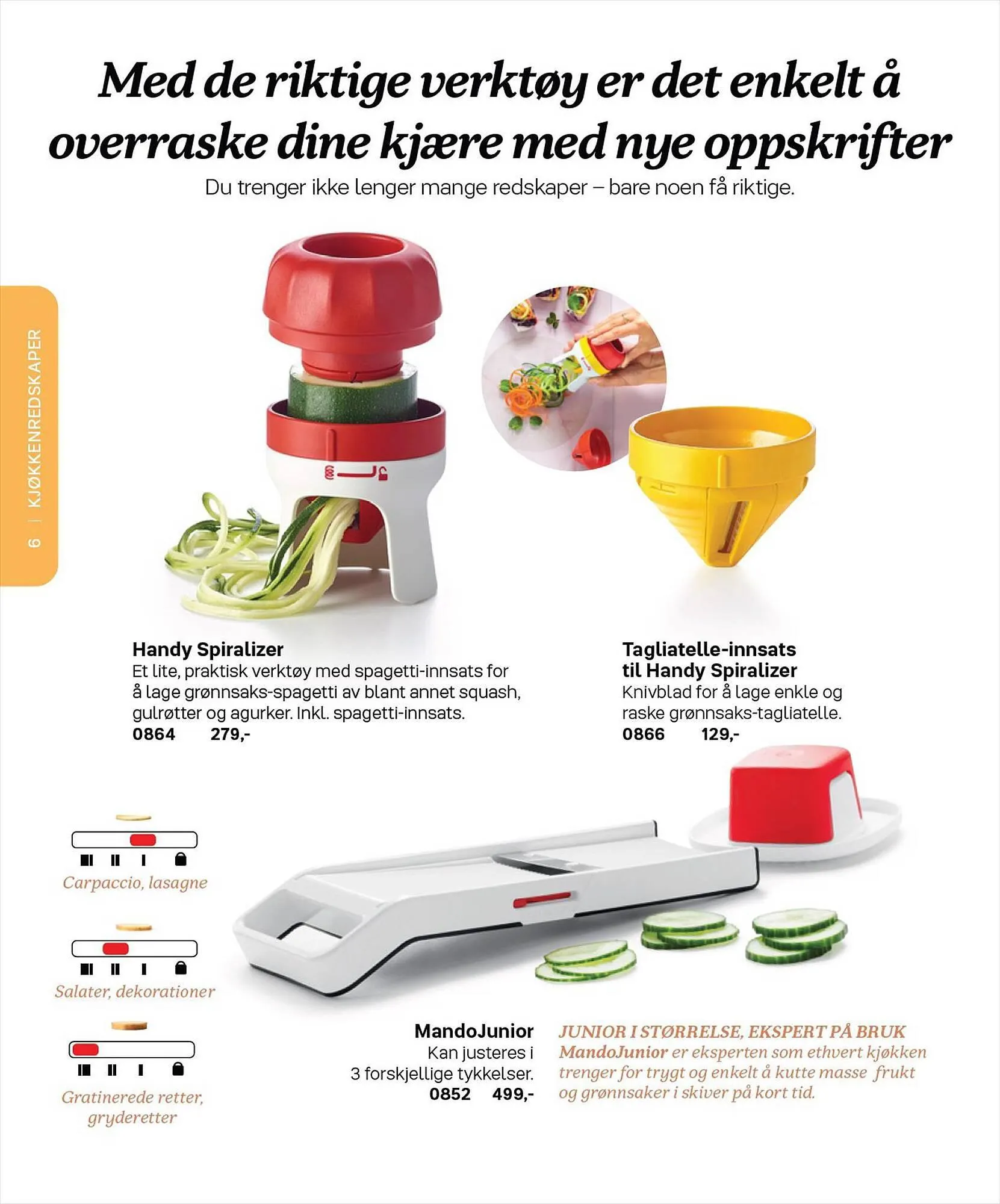 Tupperware Kundeavis fra 6. mars til 31. august 2023 - kundeavisside 6