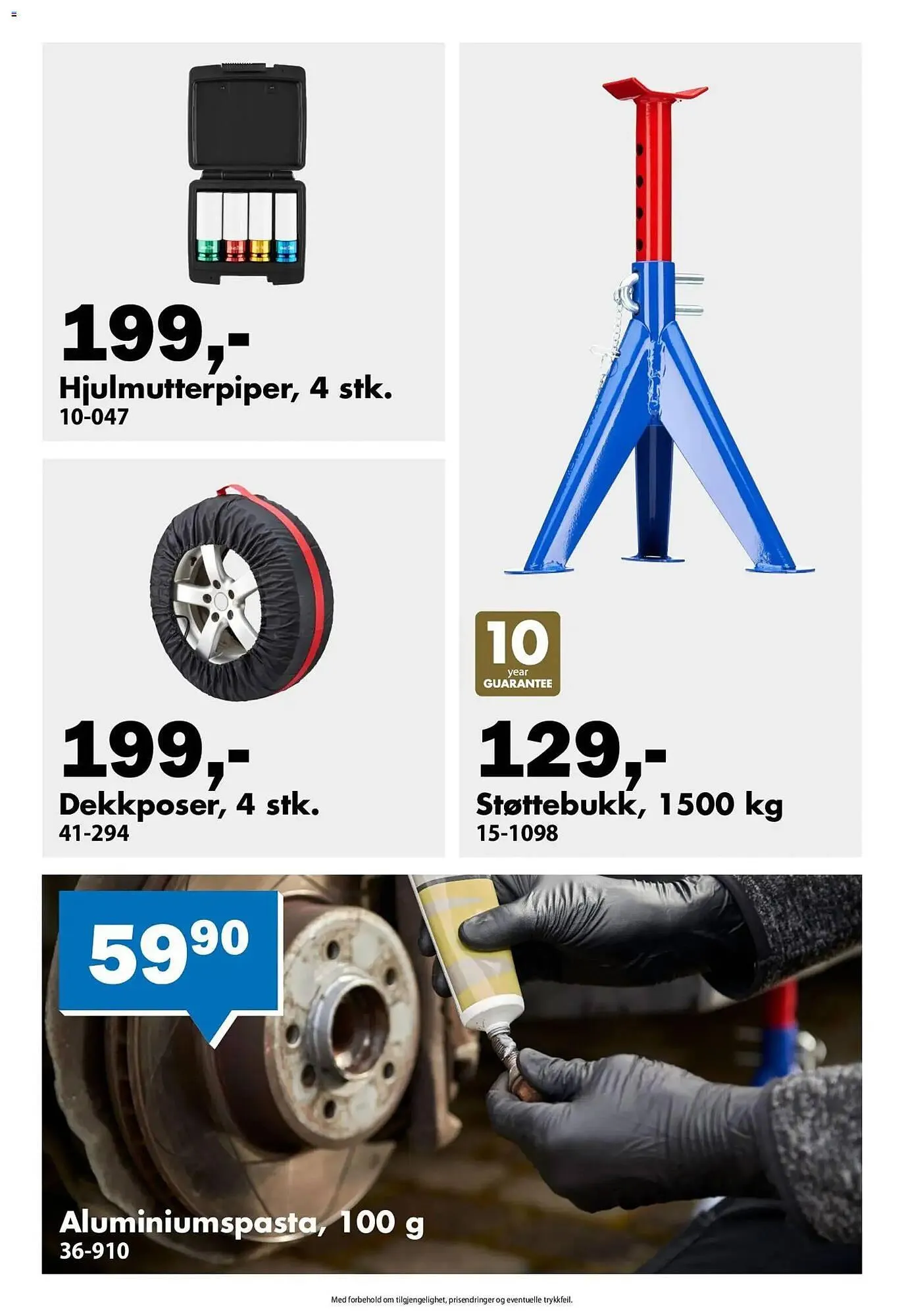 Biltema kundeavis fra 31. mars til 30. april 2026 - kundeavisside 3