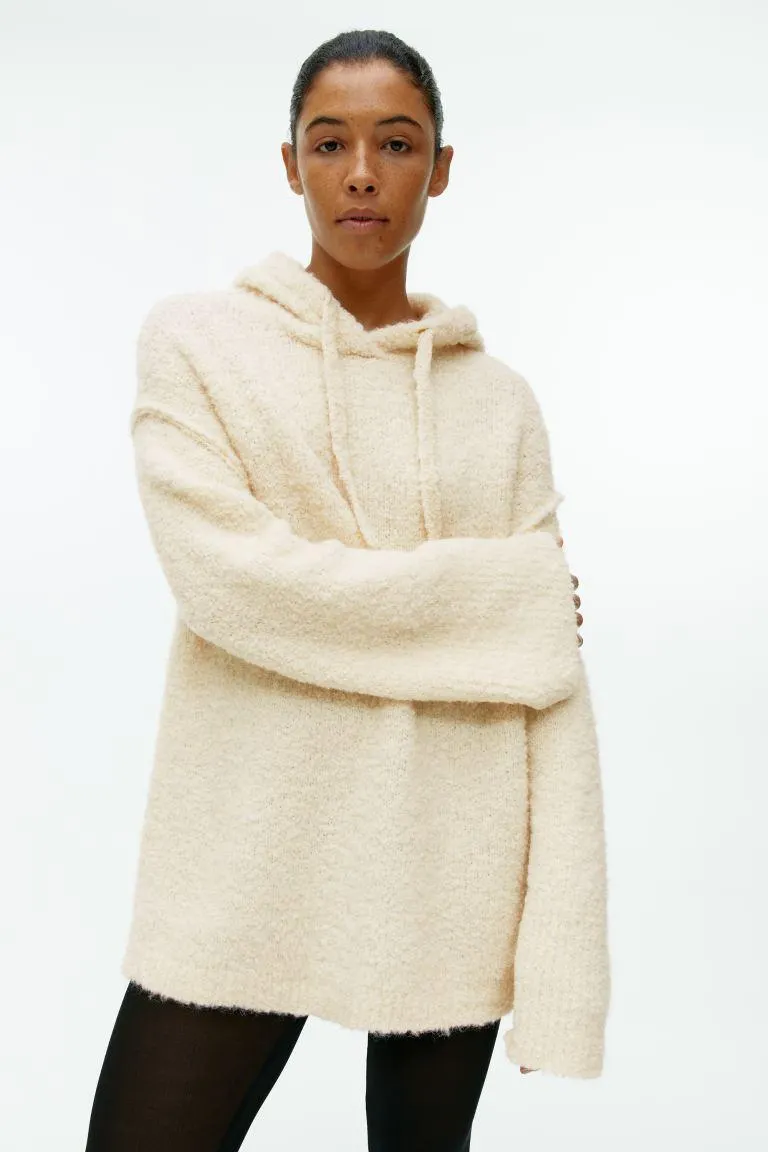 Hettegenser i alpakkablanding