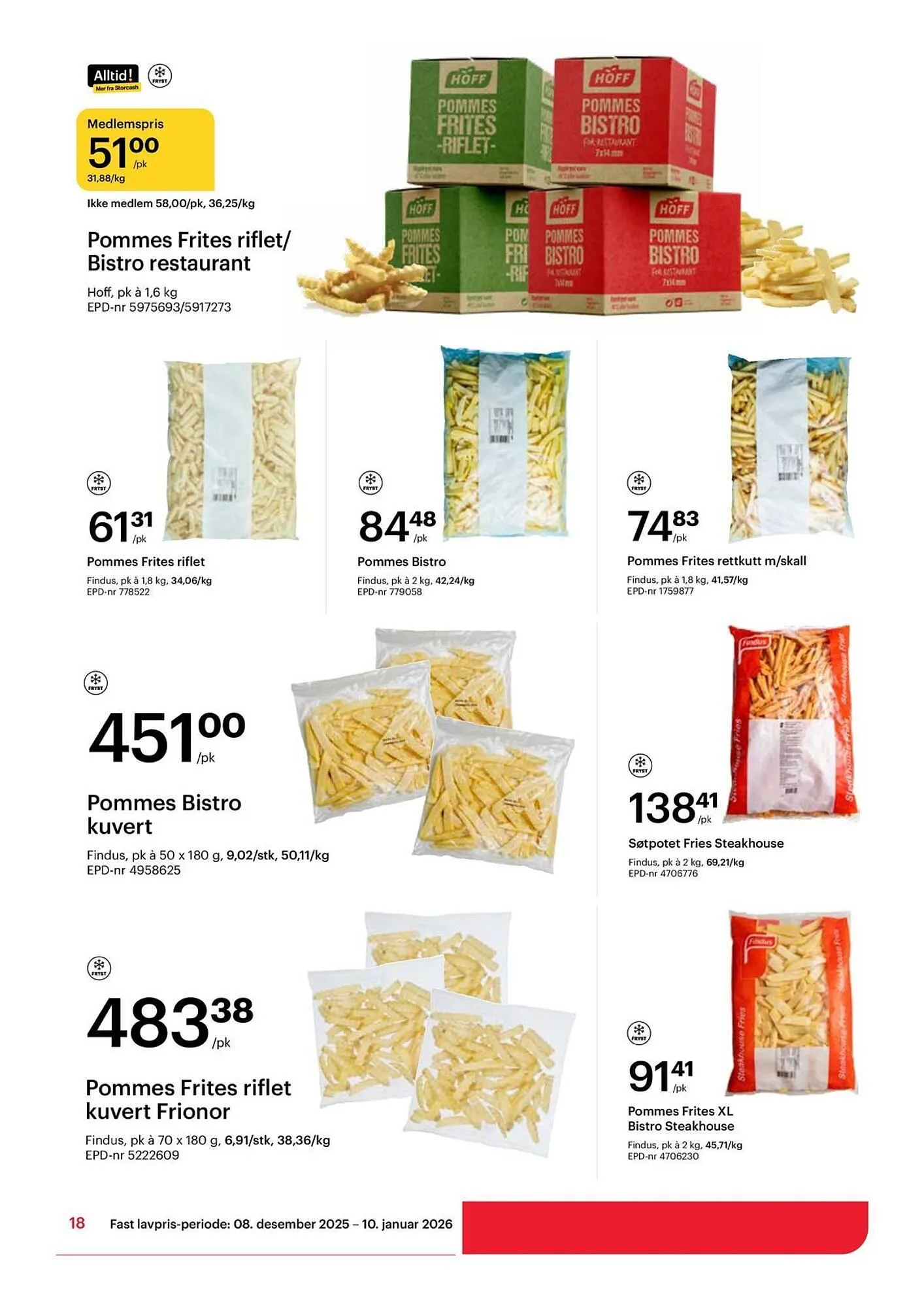 Storcash kundeavis fra 8. desember til 10. januar 2026 - kundeavisside 18