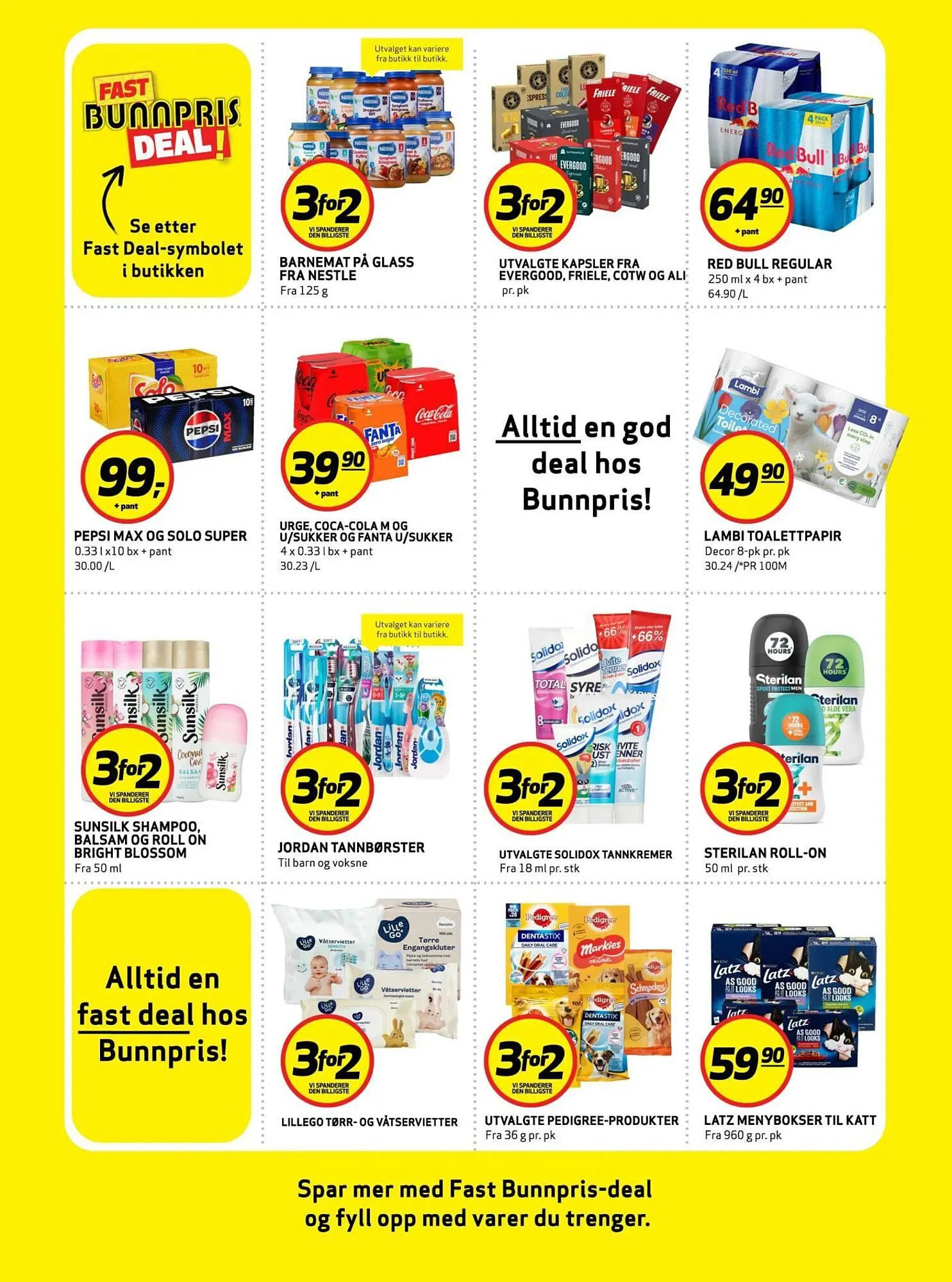 Bunnpris kundeavis fra 30. mars til 6. april 2026 - kundeavisside 28