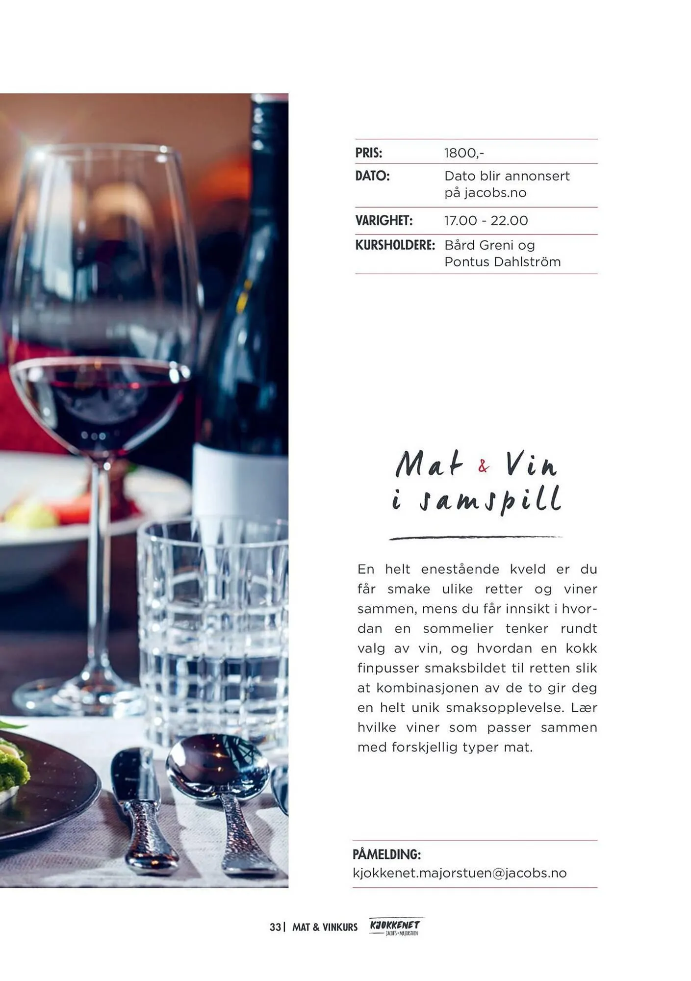 Jacobs kundeavis fra 1. januar til 31. mars 2026 - kundeavisside 33