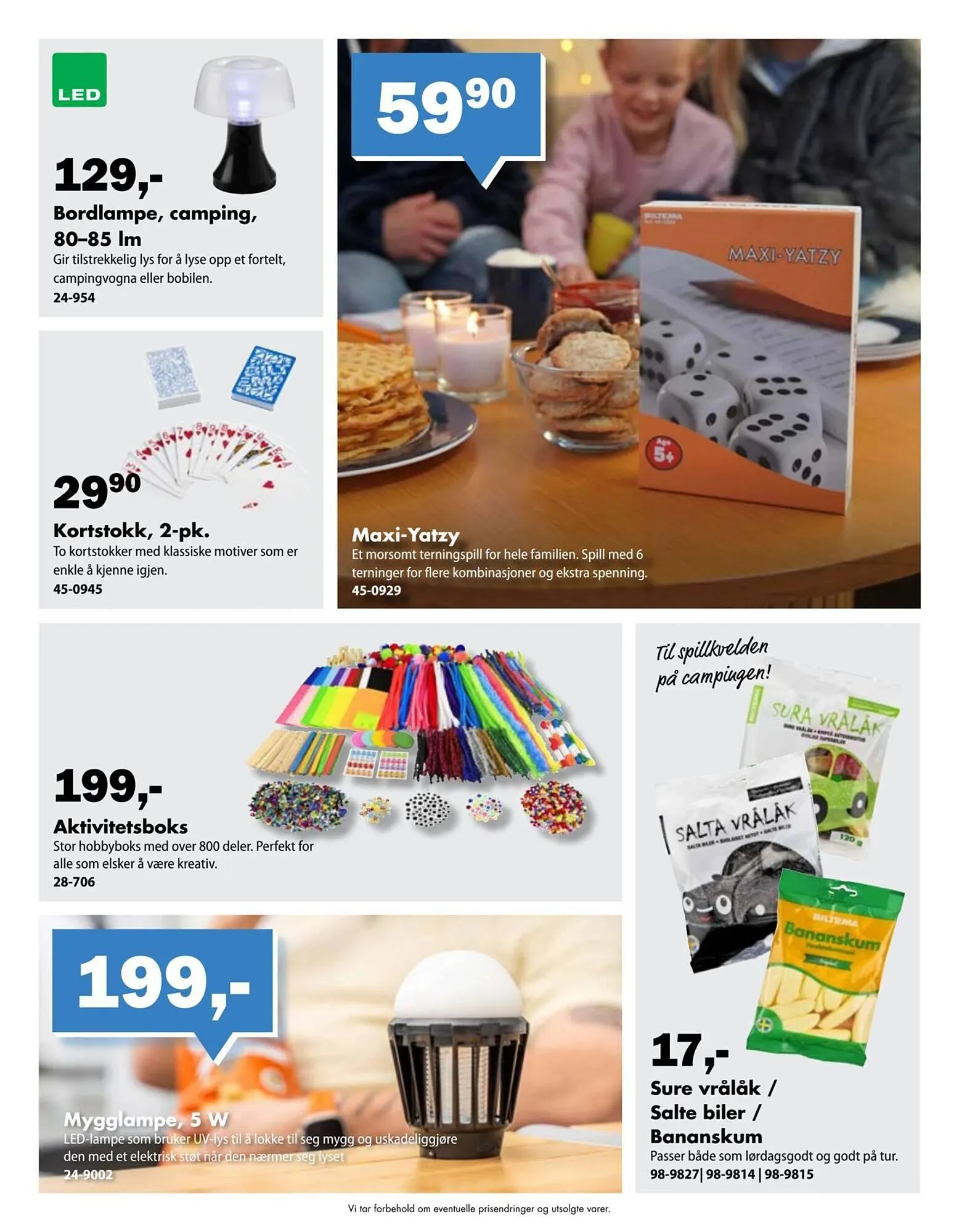 Biltema kundeavis fra 24. mars til 1. mai 2026 - kundeavisside 7