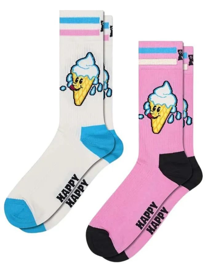 2-Pack Ice Cream Socks
