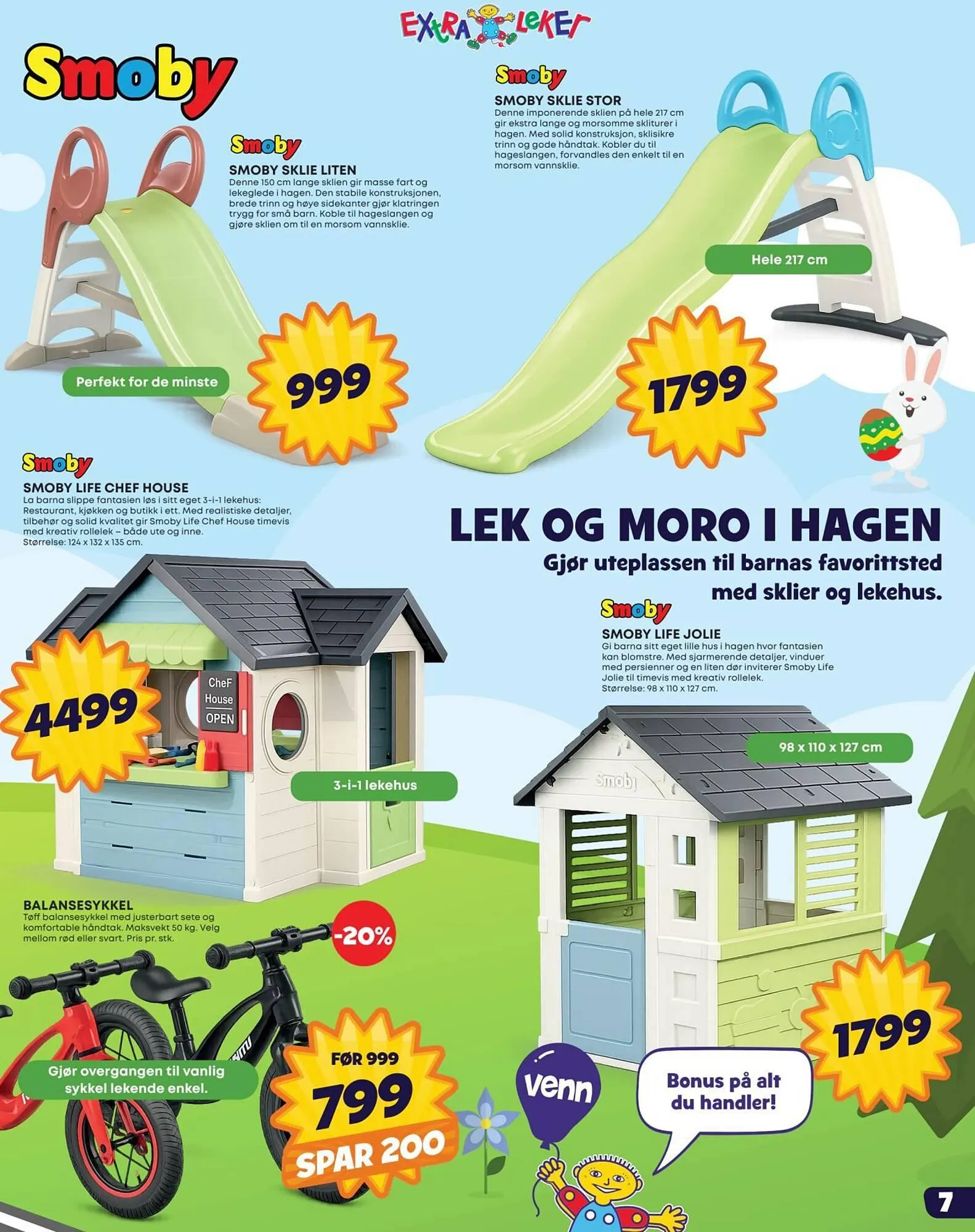 Extra Leker kundeavis fra 23. mars til 6. april 2026 - kundeavisside 7