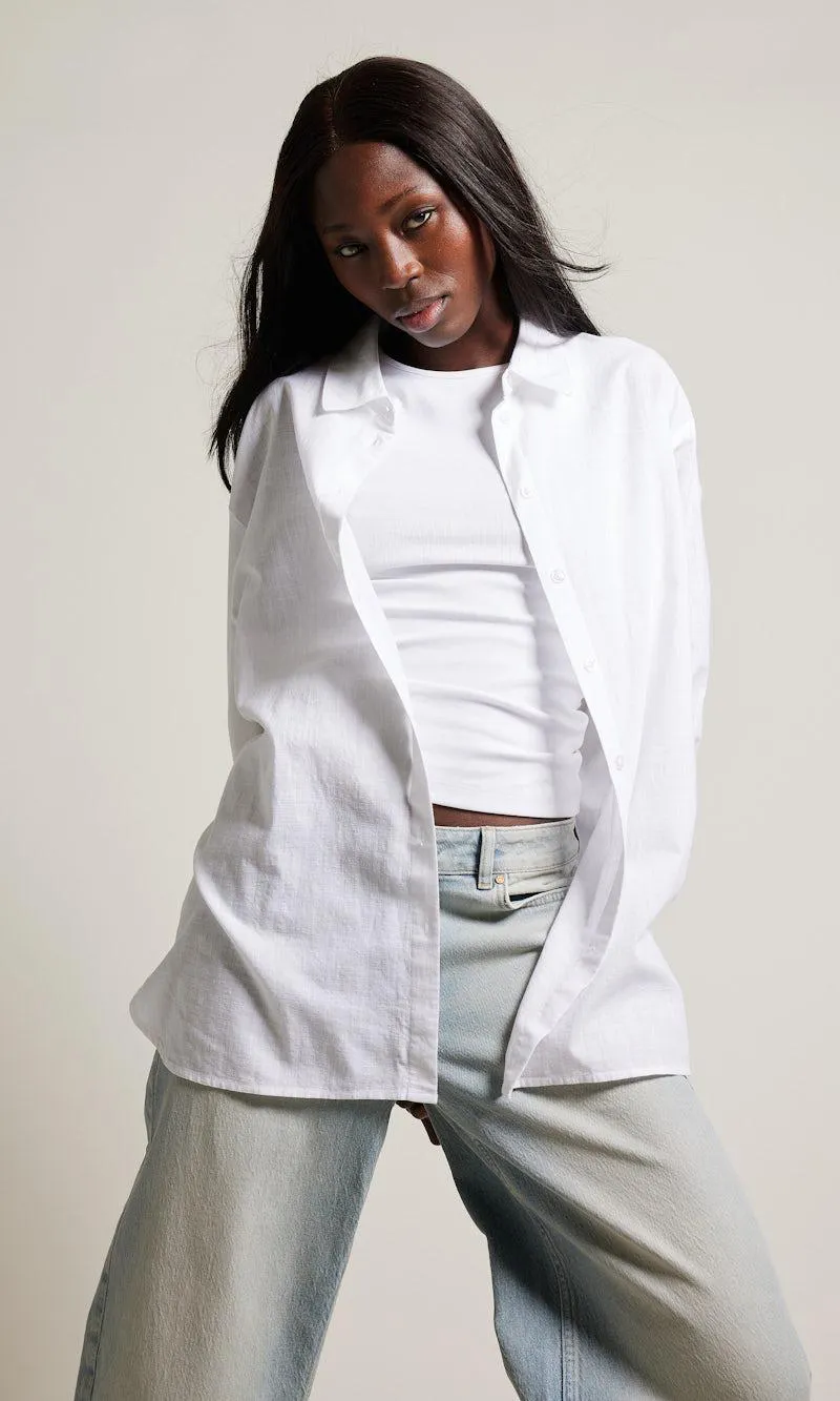 Summer oversized skjorte