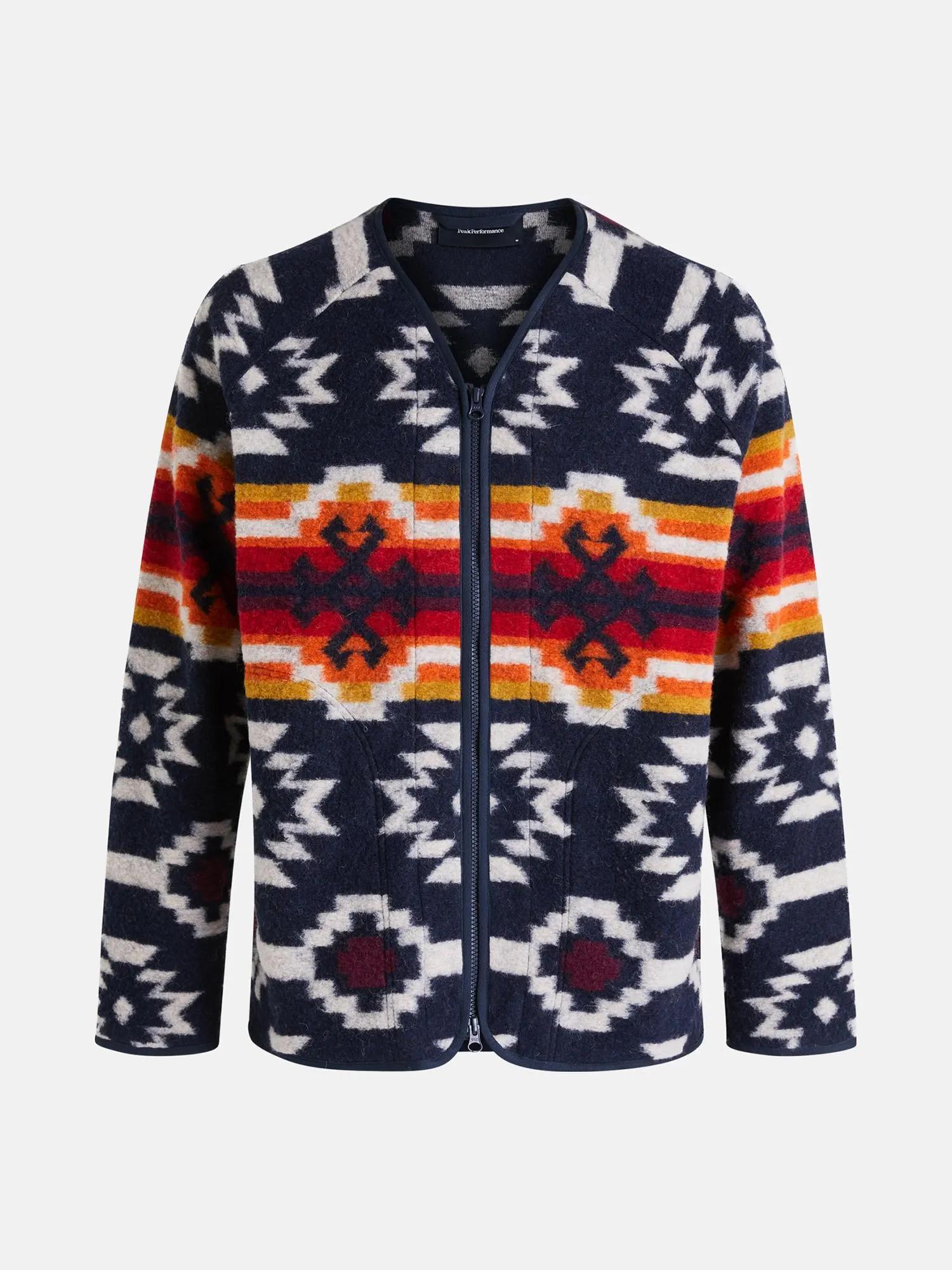 Wool Blend Cardigan Men