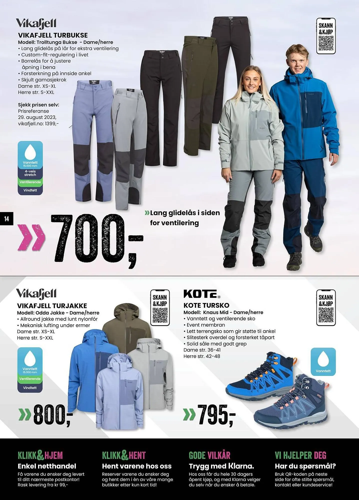 Sport Outlet Kundeavis fra 11. september til 23. september 2023 - kundeavisside 14