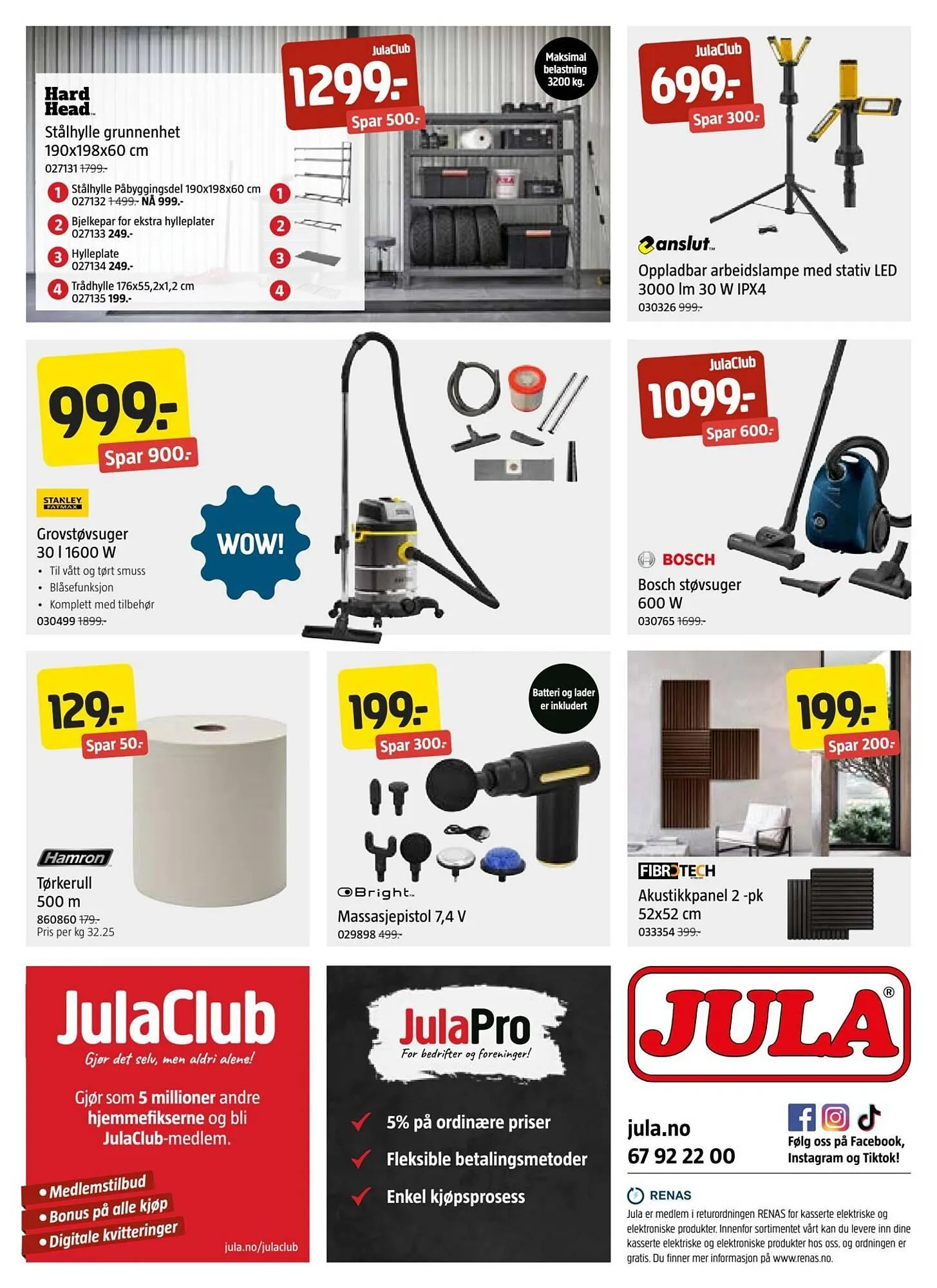 Jula kundeavis fra 15. januar til 29. januar 2026 - kundeavisside 20