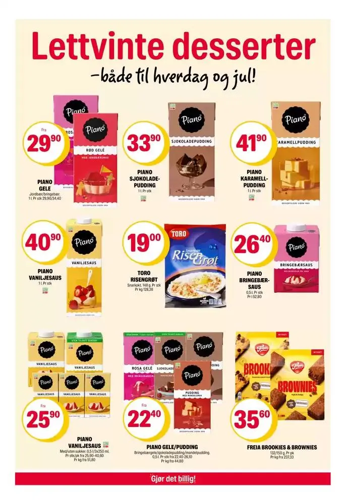 Flotte rabatter på utvalgte produkter fra 25. november til 1. desember 2024 - kundeavisside 27