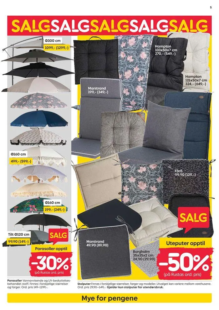 Rusta Salg fra 24. juni til 8. juli 2024 - kundeavisside 5