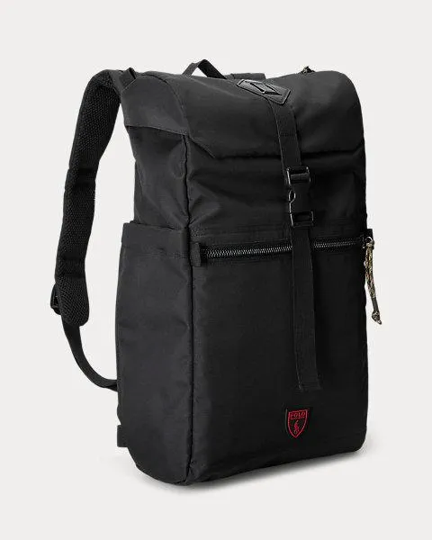 Flap-Top Canvas Backpack