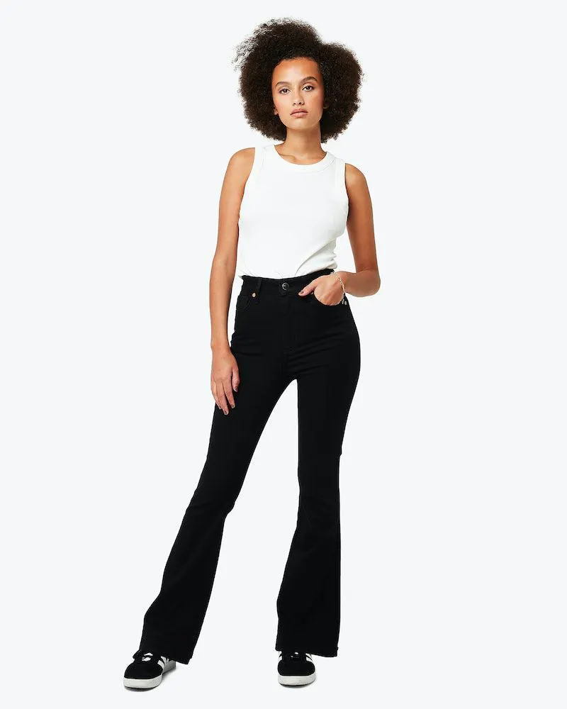 Peachy Flare 990 Svart Jeans