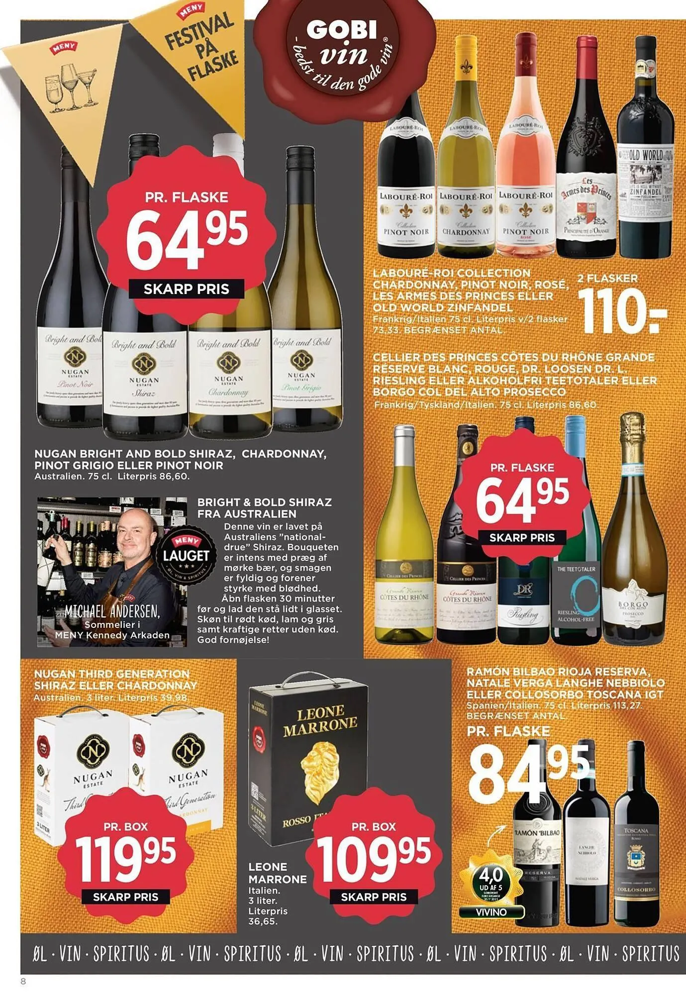 Meny kundeavis fra 27. februar til 5. mars 2026 - kundeavisside 8