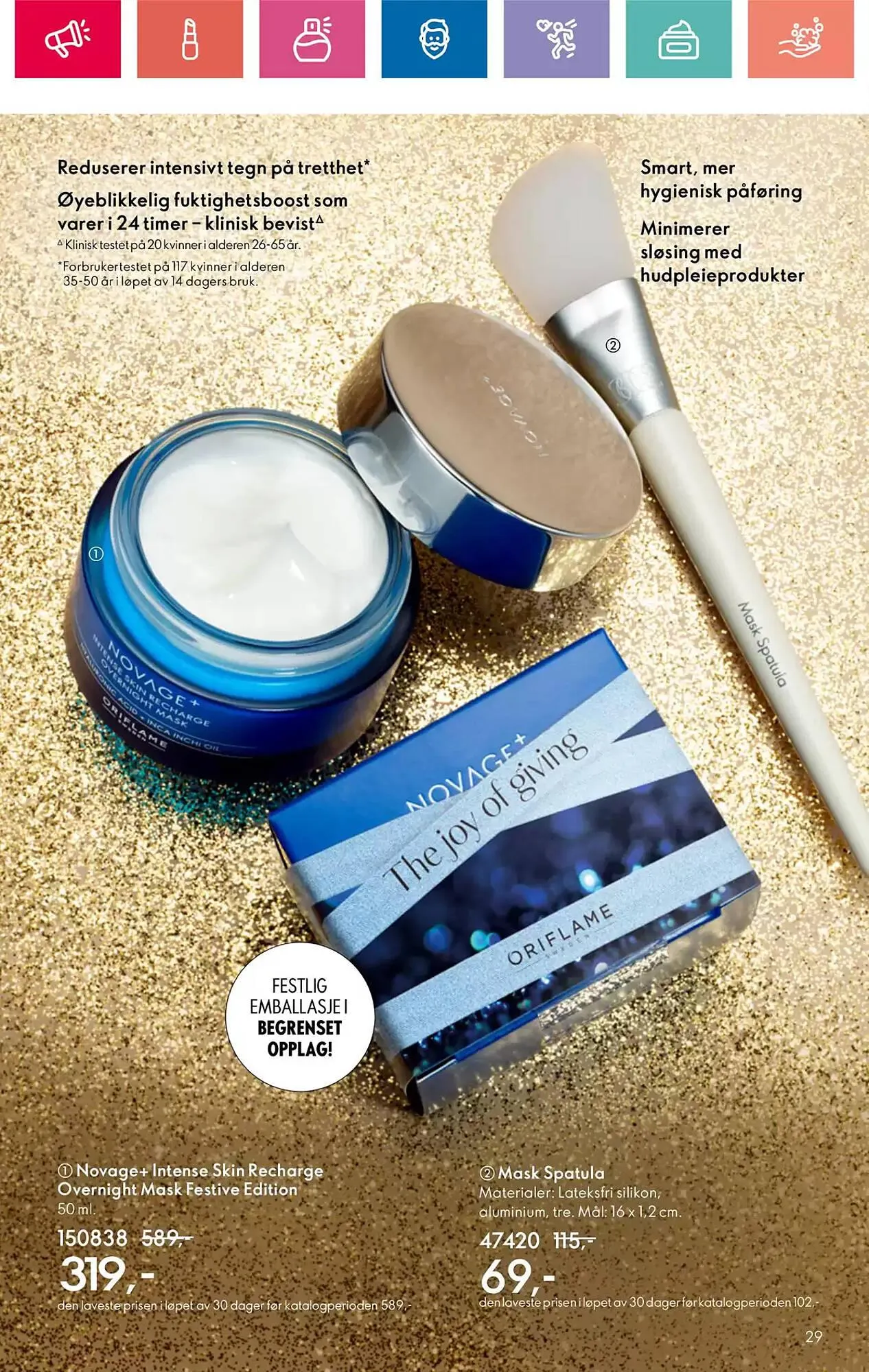 Oriflame Kundeavis fra 14. november til 4. desember 2024 - kundeavisside 29