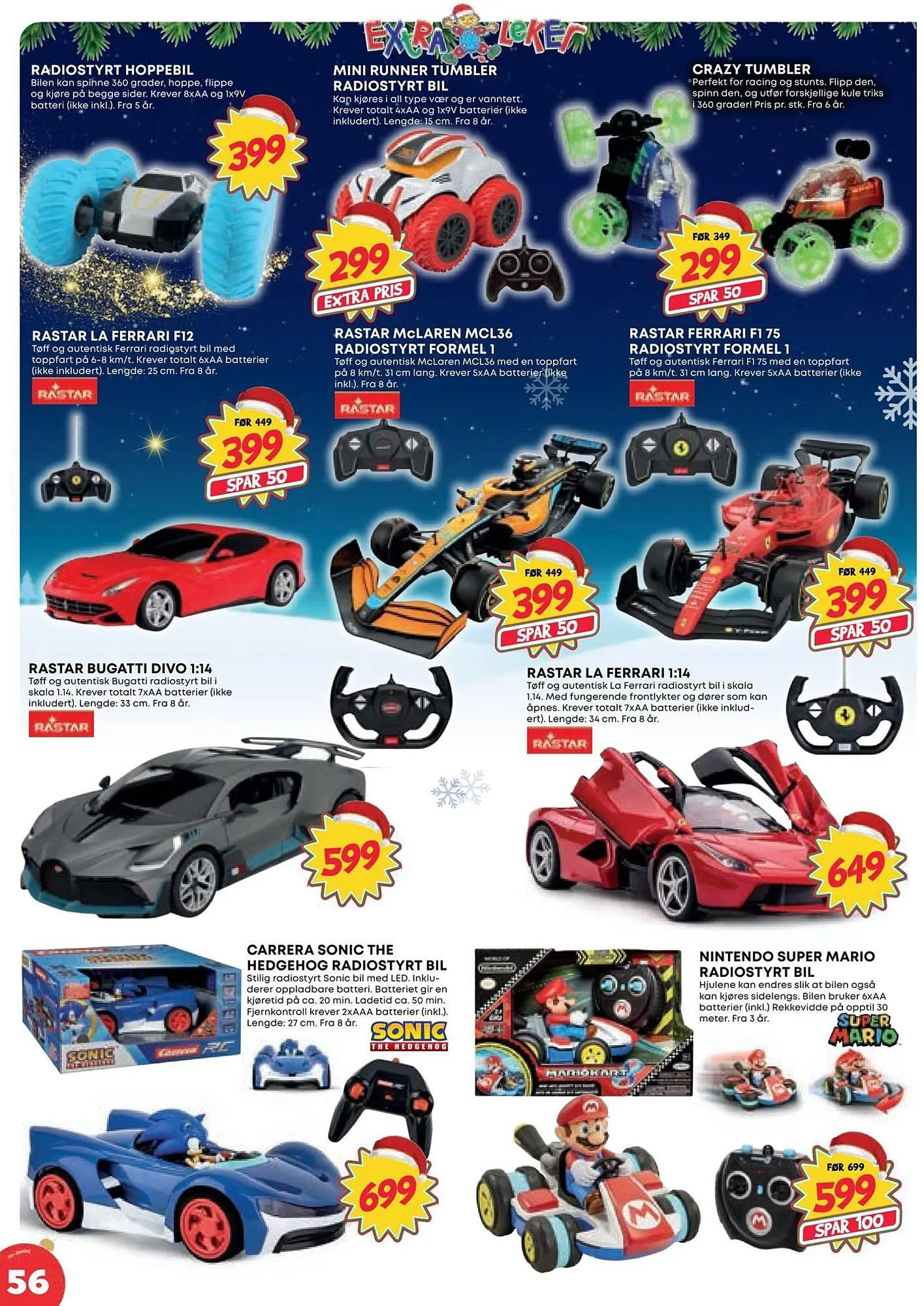 Extra Leker Kundeavis fra 14. november til 24. desember 2023 - kundeavisside 56