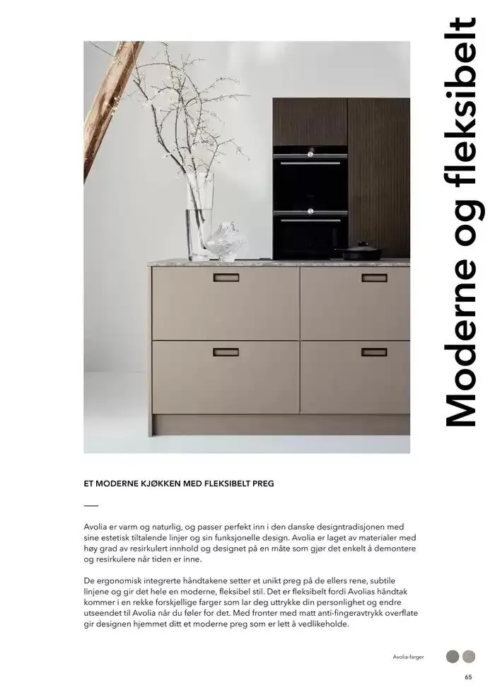 kvik kjøkken Lookbook. fra 5. mars til 19. mars 2025 - kundeavisside 65