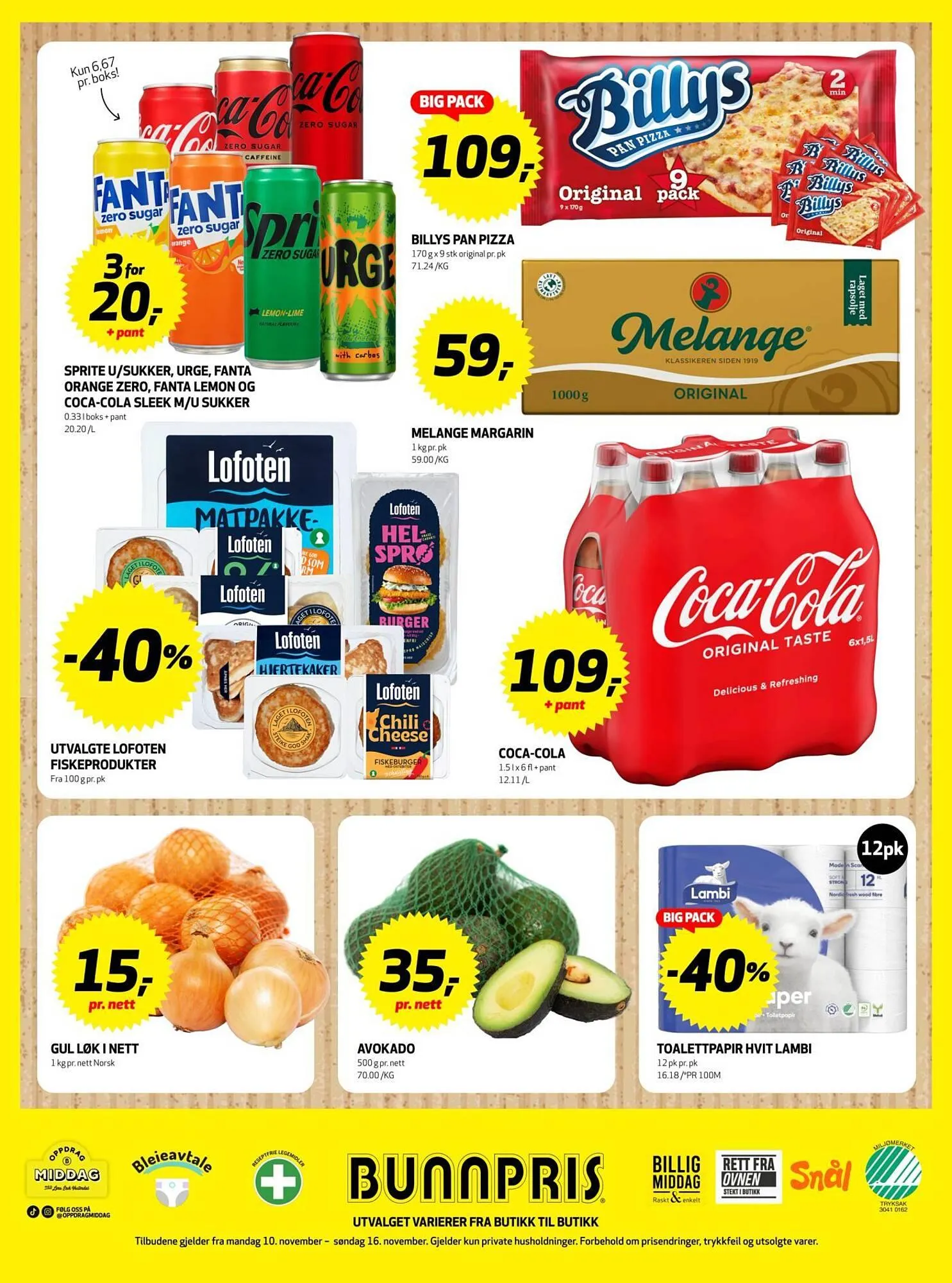 Bunnpris kundeavis fra 10. november til 16. november 2025 - kundeavisside 23