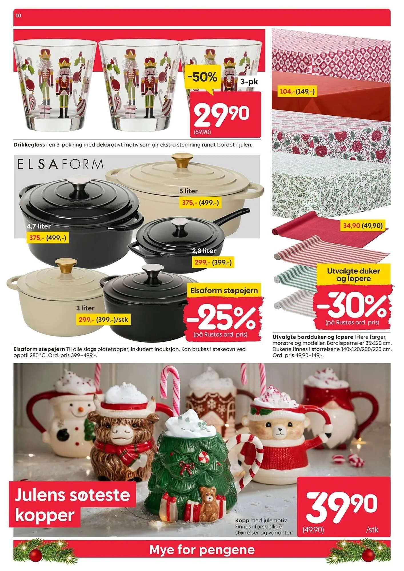 Rusta kundeavis fra 3. november til 9. november 2025 - kundeavisside 10