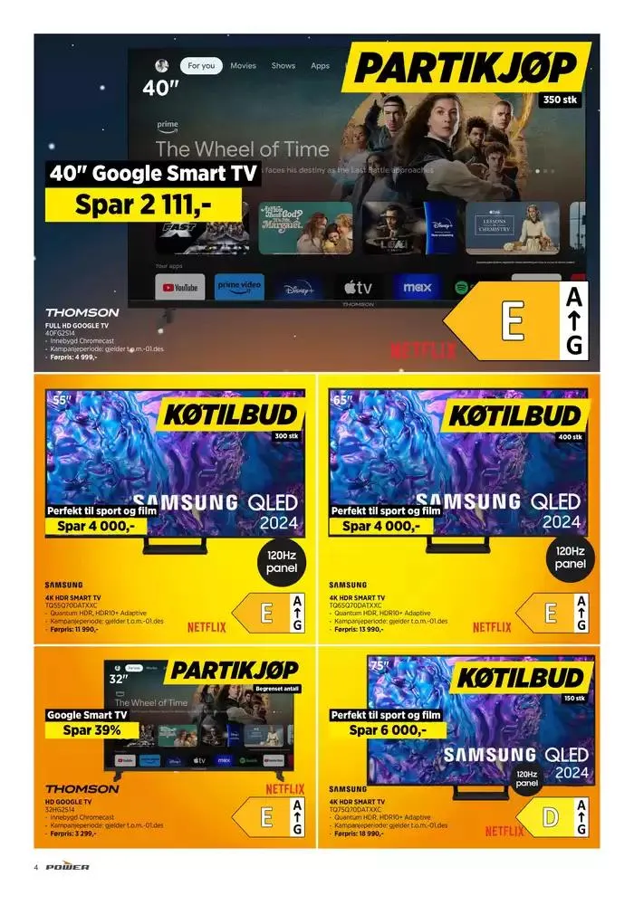POWER Kundeavis fra 29. november til 13. desember 2024 - kundeavisside 4