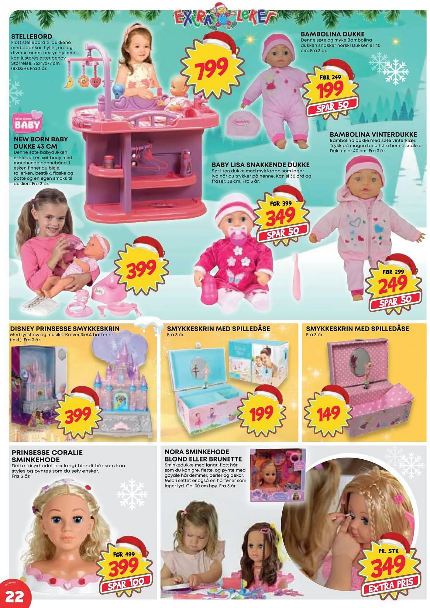 Extra Leker Kundeavis fra 14. november til 24. desember 2023 - kundeavisside 22
