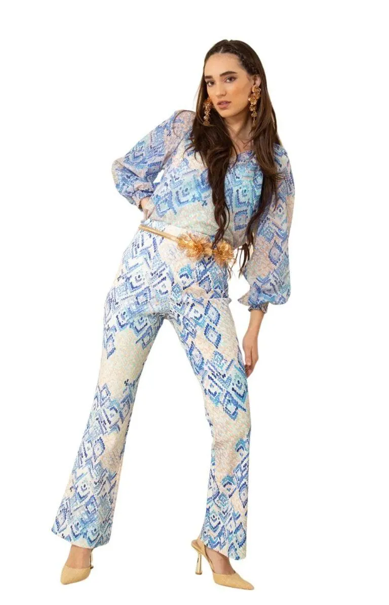 Lyla Blouse - Blå