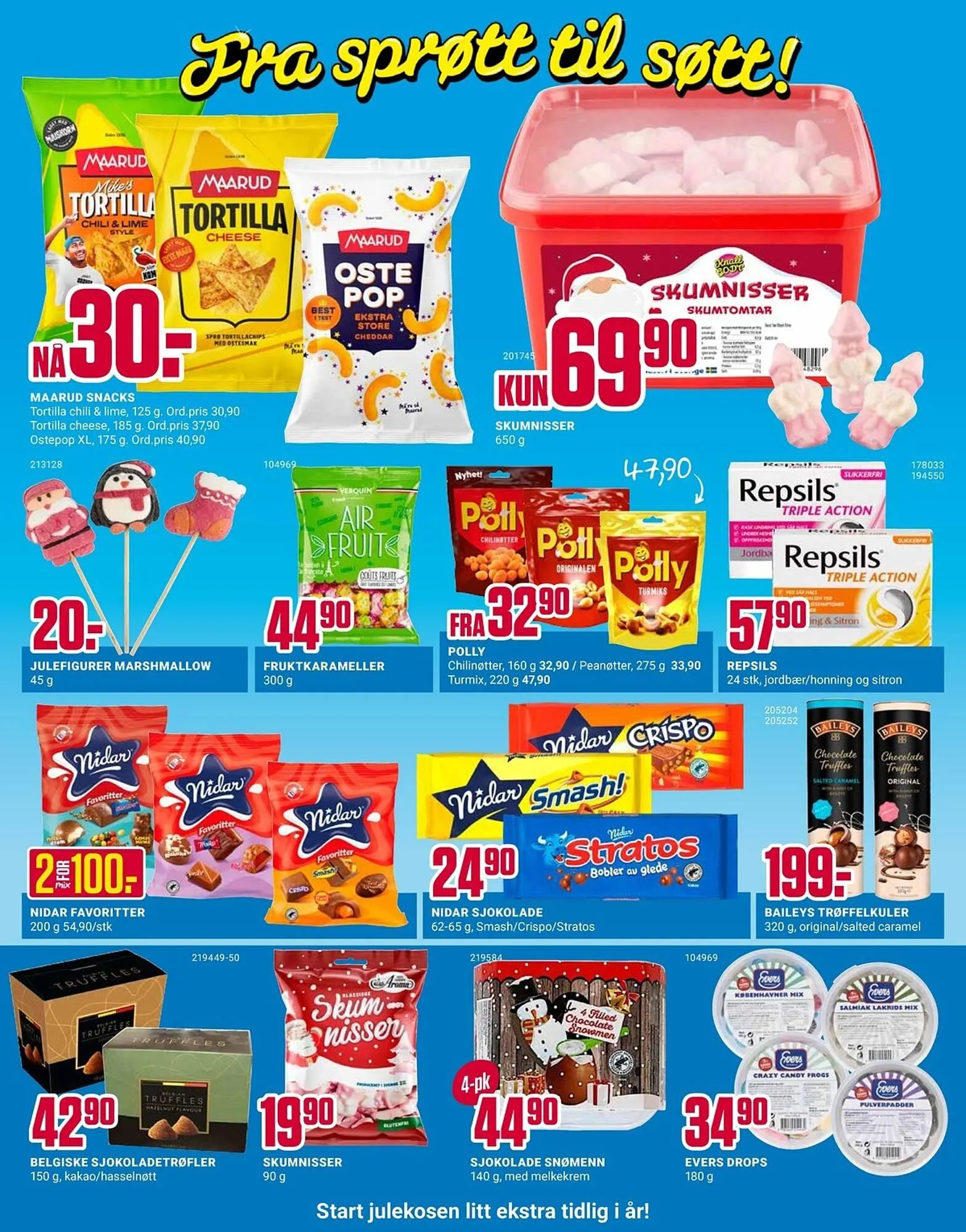 Europris kundeavis fra 1. desember til 7. desember 2025 - kundeavisside 3