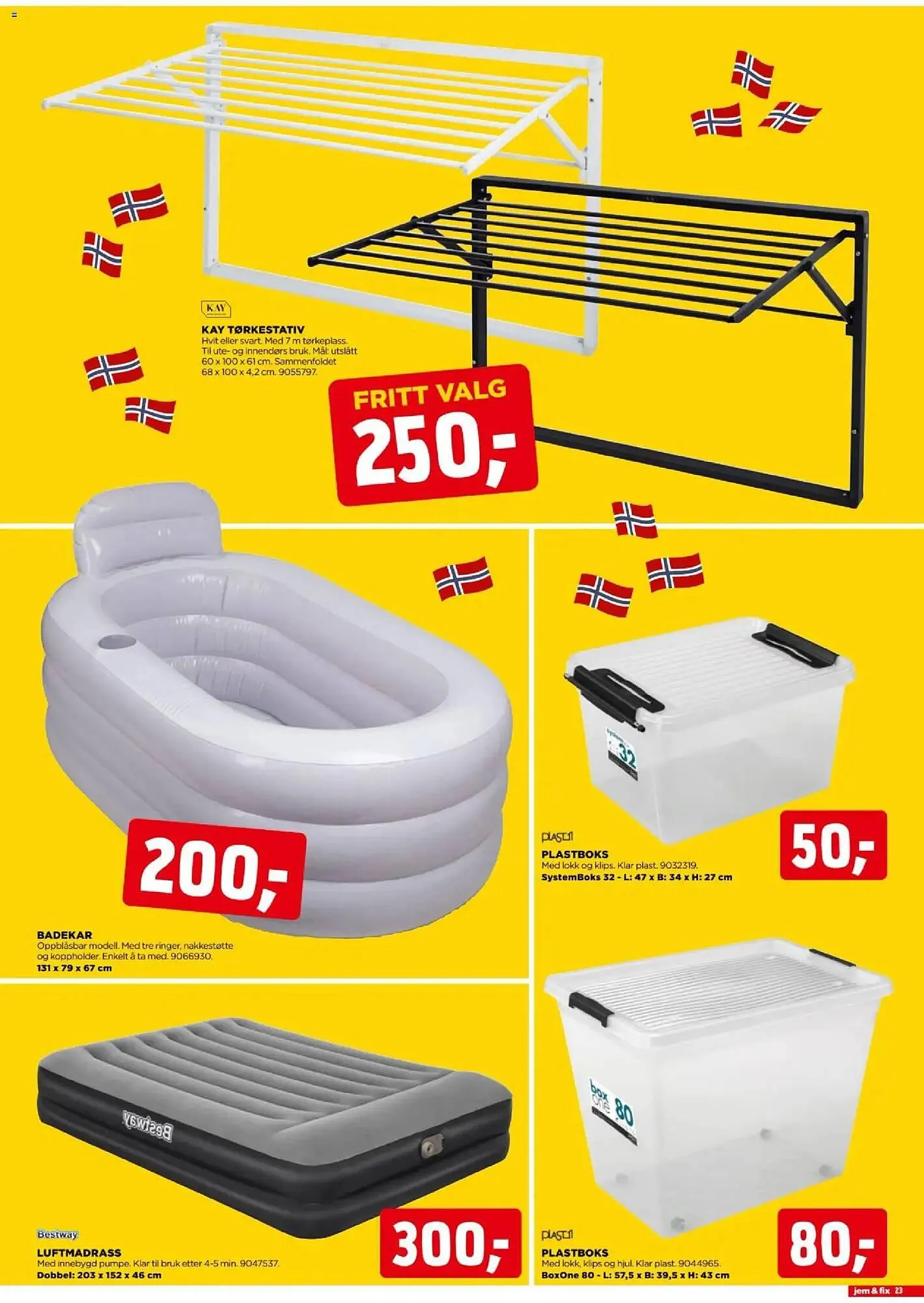 Jem & fix kundeavis fra 23. mars til 28. mars 2026 - kundeavisside 23