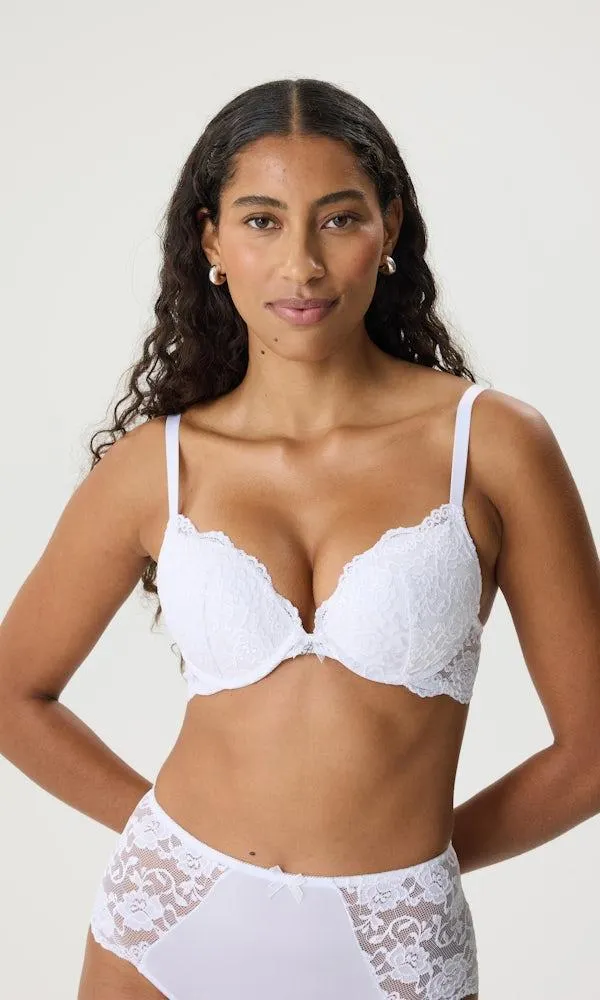 Push-up bh med blonder