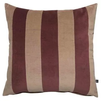 Putetrekk velur striper 48x48 cm