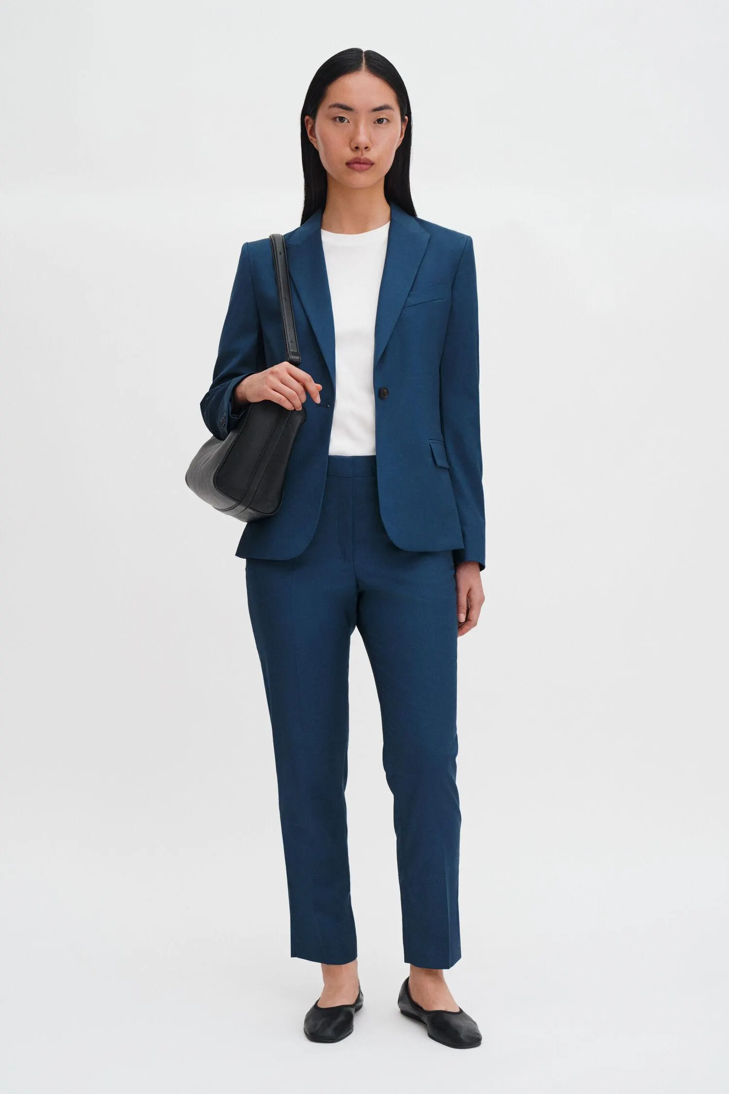 Emma Cropped Cool Wool Trouser