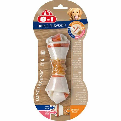 8in1 Triple Flavour M bone 1stk