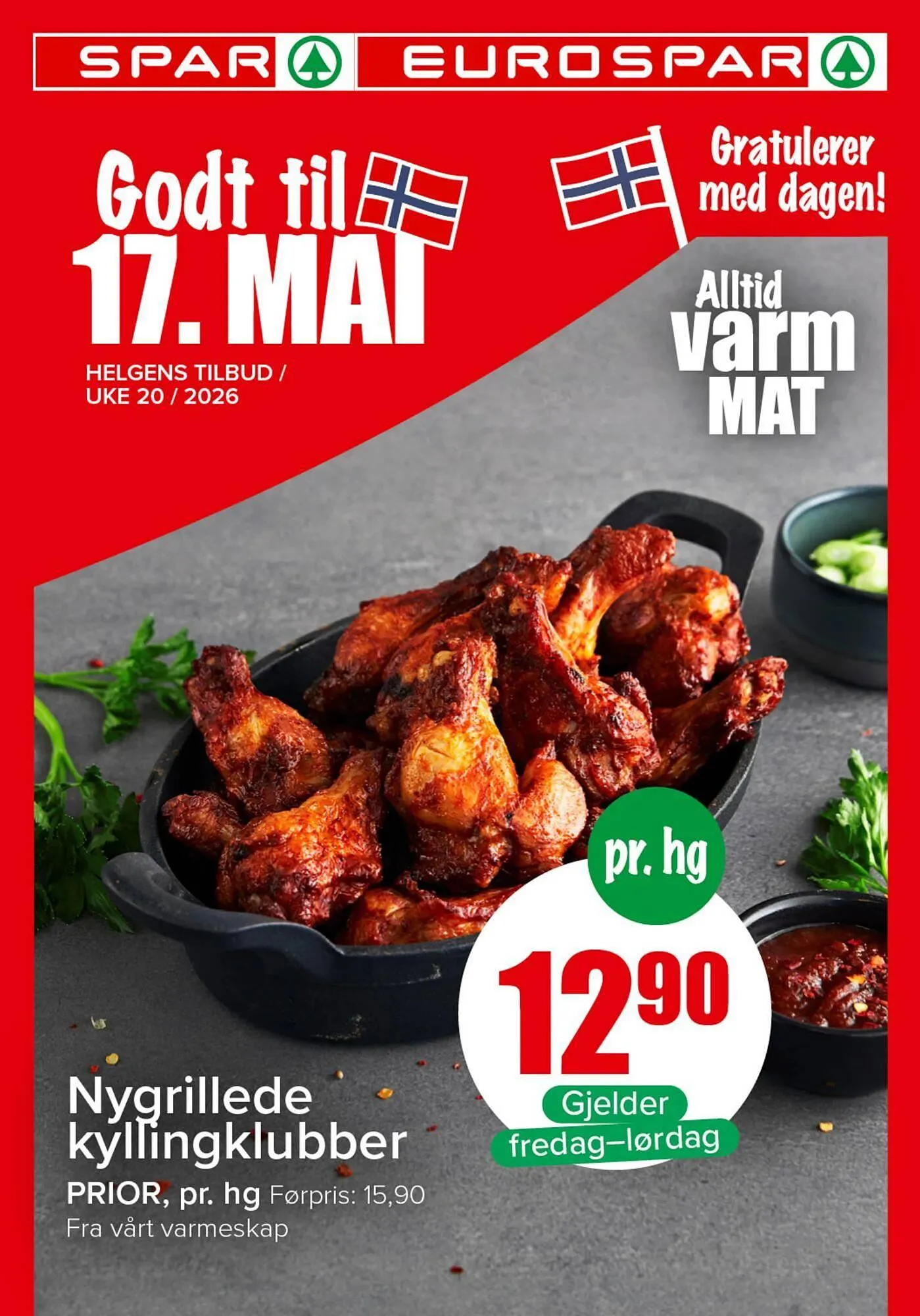 Spar kundeavis fra 14. mai til 17. mai 2026 - kundeavisside 1