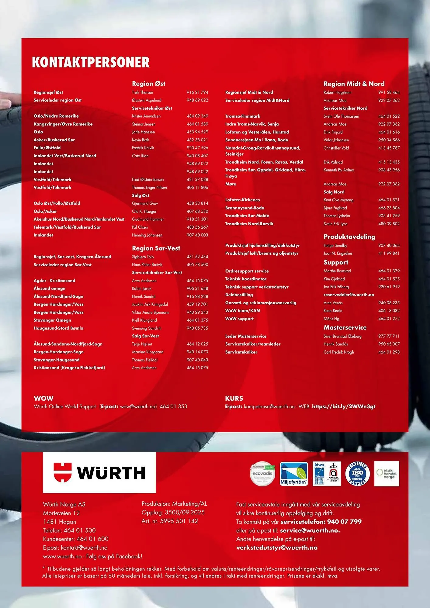 Würth kundeavis fra 16. september til 31. desember 2025 - kundeavisside 36