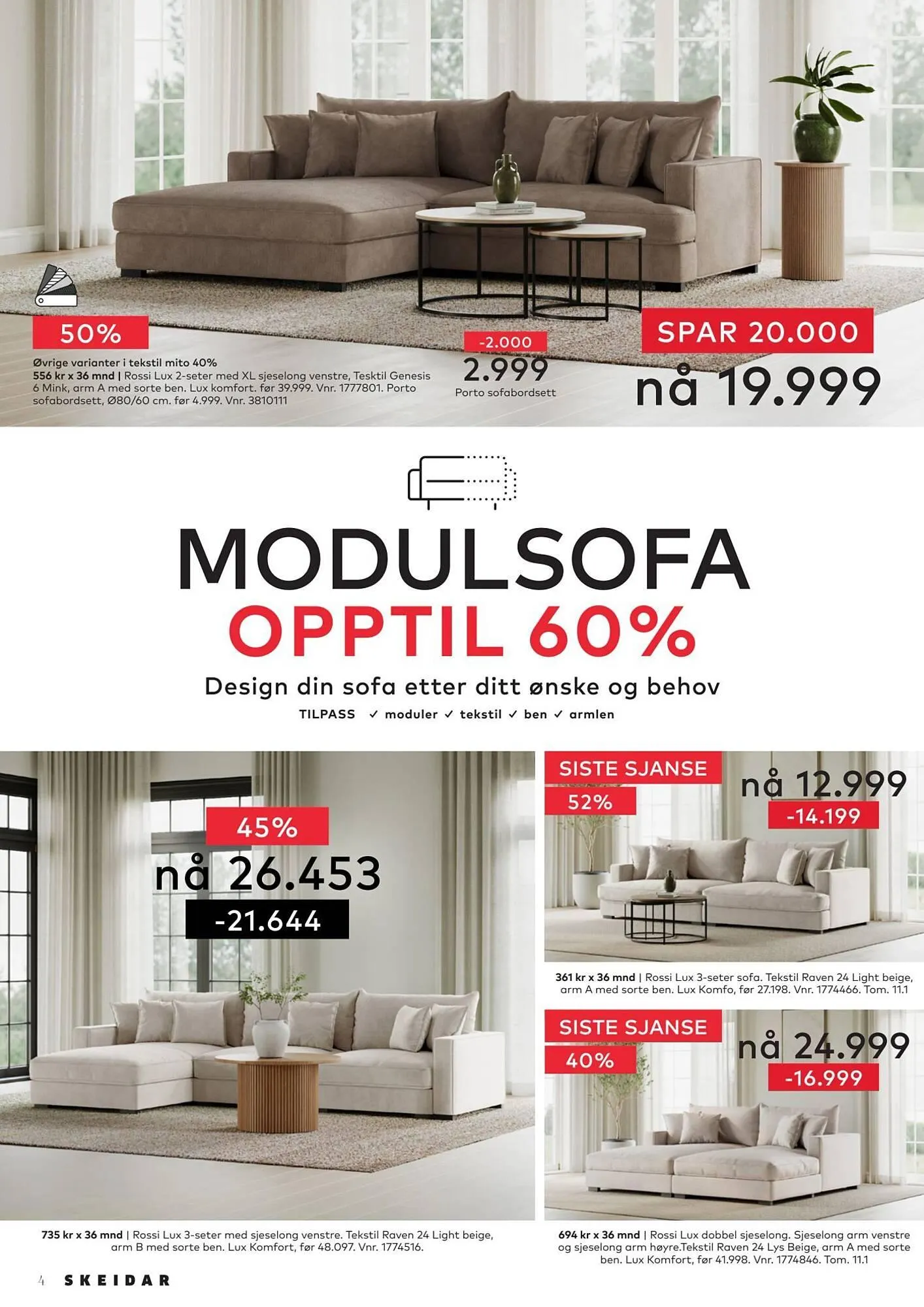 Skeidar kundeavis fra 5. januar til 12. januar 2026 - kundeavisside 4