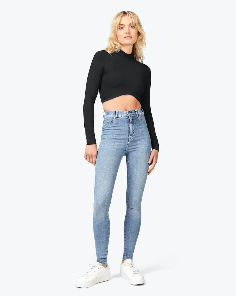Solitaire Medium Blå Jeans