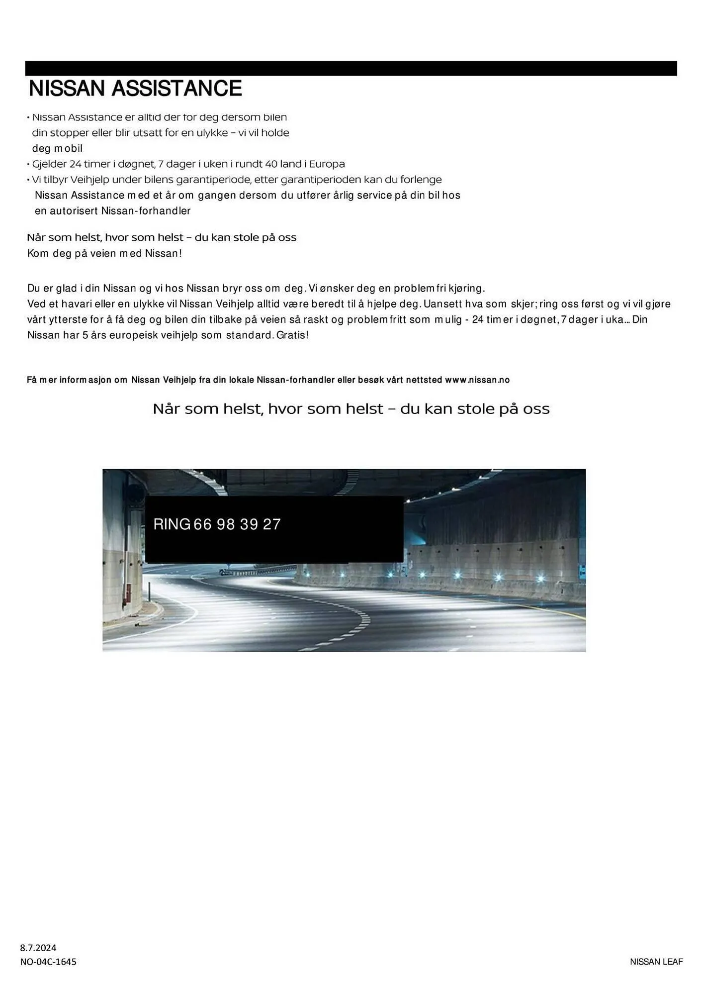 Nissan Kundeavis fra 9. juli til 9. juli 2025 - kundeavisside 13
