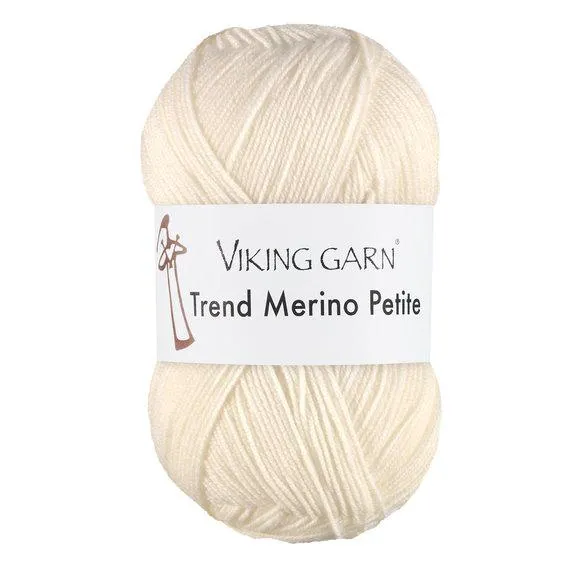 Viking Garn Trend Merino Petite 50 g krem 302