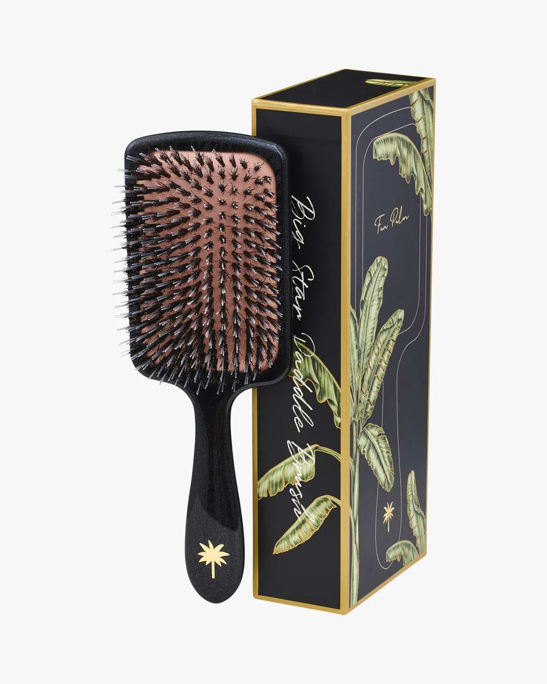 Fan Palm Hair Brush Large Big Star
