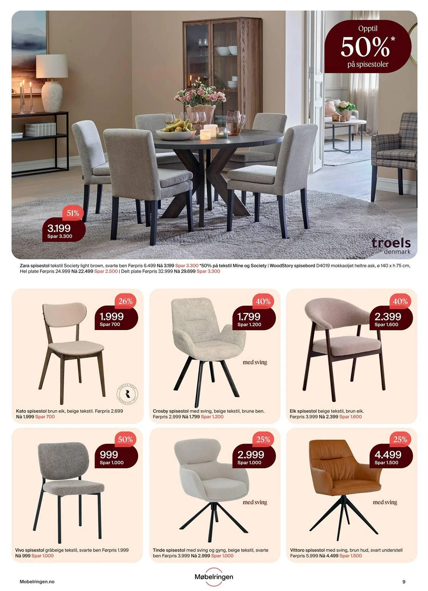 Møbelringen kundeavis fra 2. januar til 9. februar 2026 - kundeavisside 9