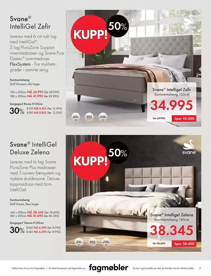 Fagmøbler Kundeavis fra 1. februar til 15. februar 2025 - kundeavisside 5