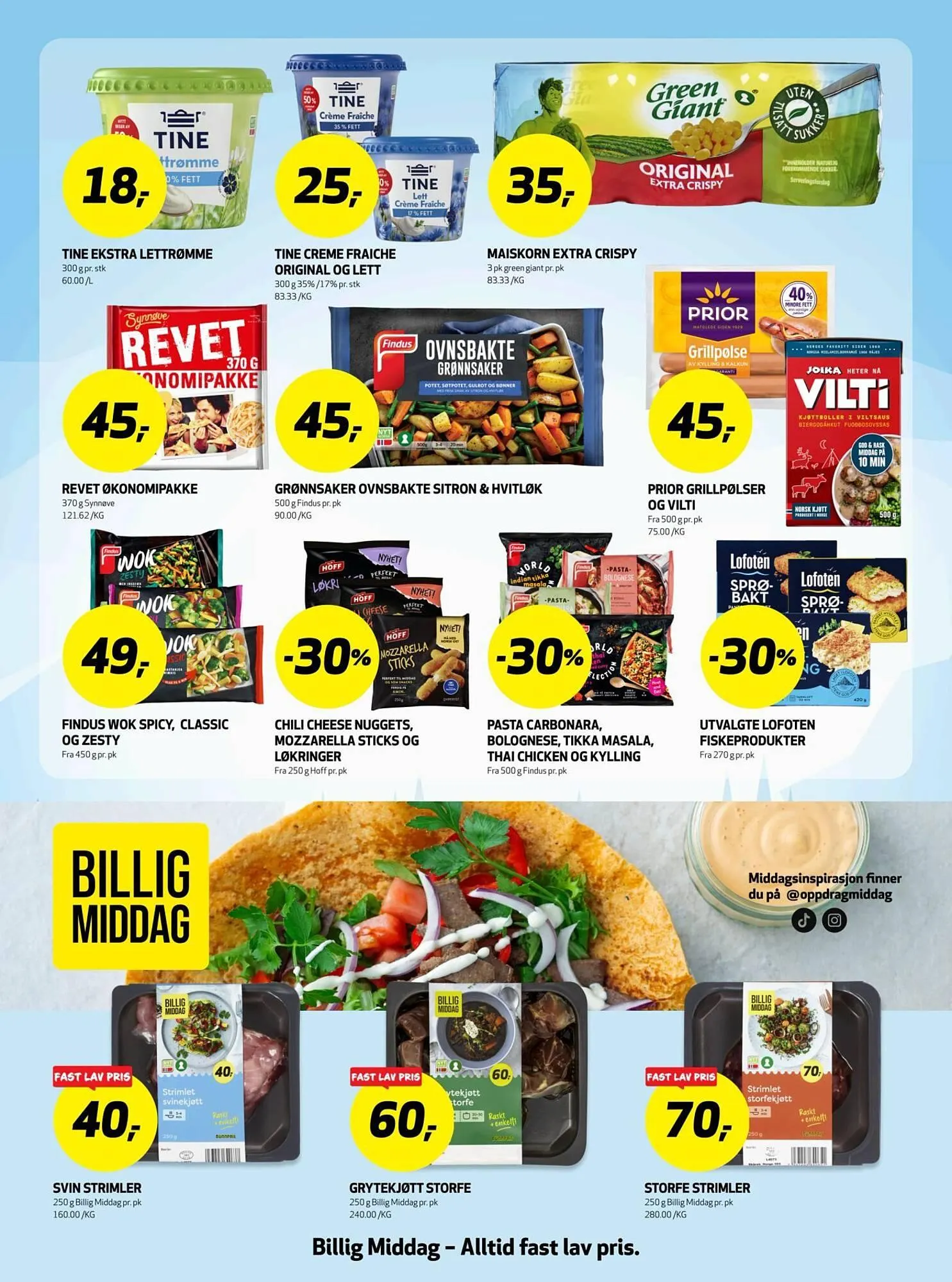 Bunnpris kundeavis fra 23. februar til 2. mars 2026 - kundeavisside 6