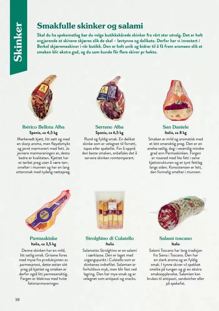 Rabatter og kampanjer fra 22. november til 6. desember 2024 - kundeavisside 38