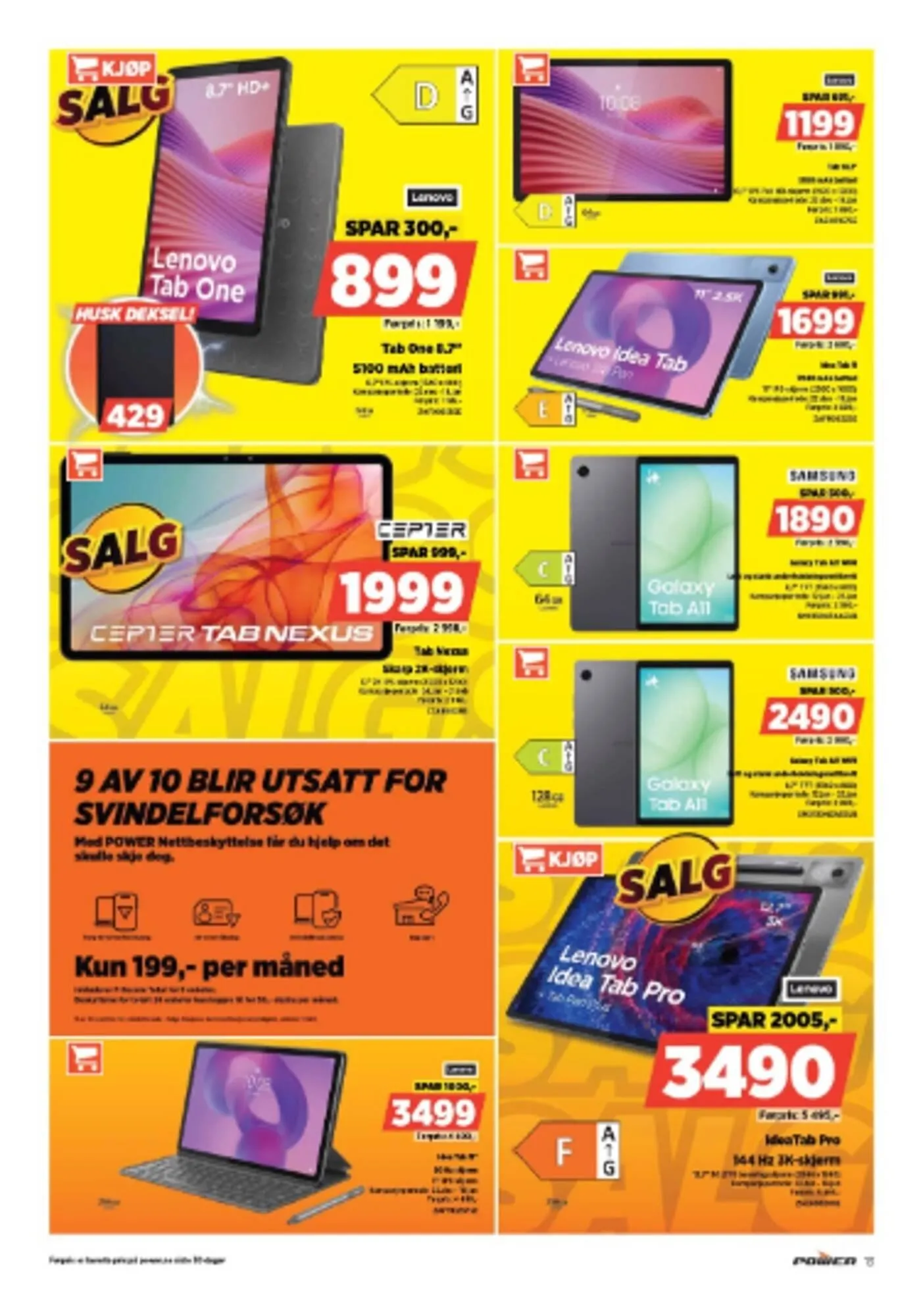 POWER kundeavis fra 12. januar til 18. januar 2026 - kundeavisside 13