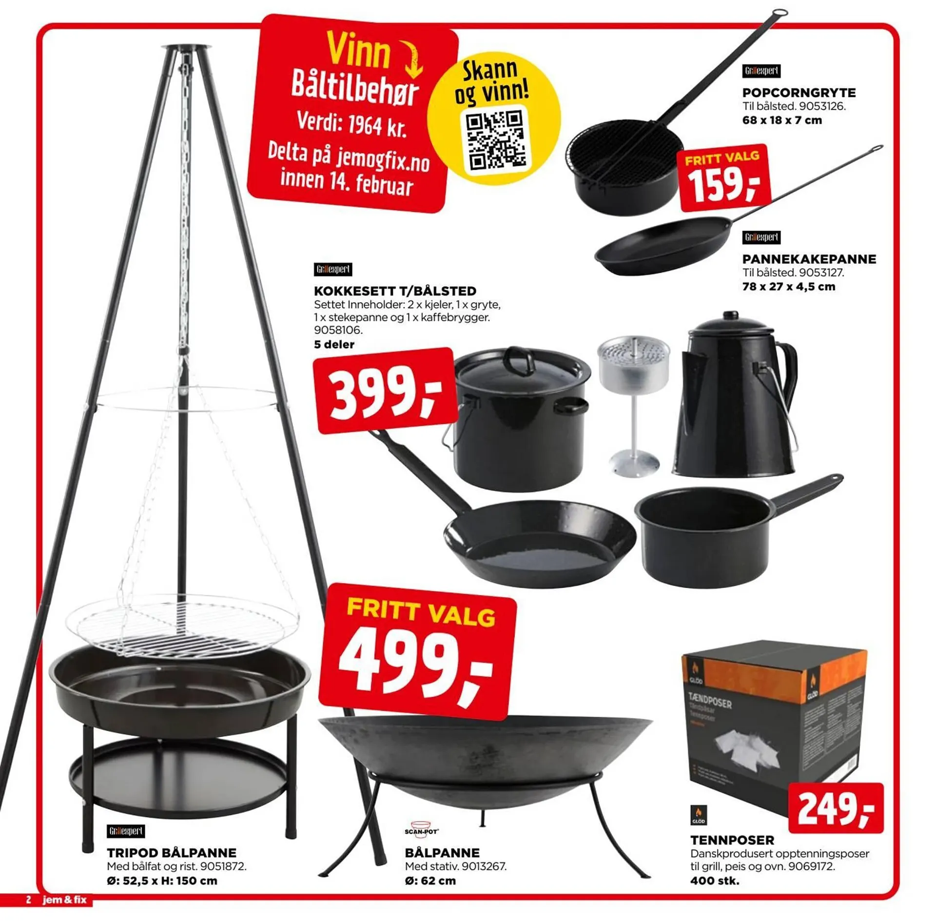 Jem & fix kundeavis fra 8. februar til 15. februar 2026 - kundeavisside 2