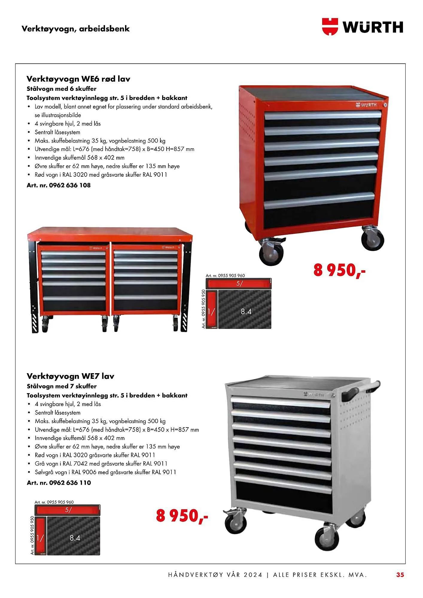 Würth Kundeavis fra 5. februar til 2. juni 2024 - kundeavisside 35