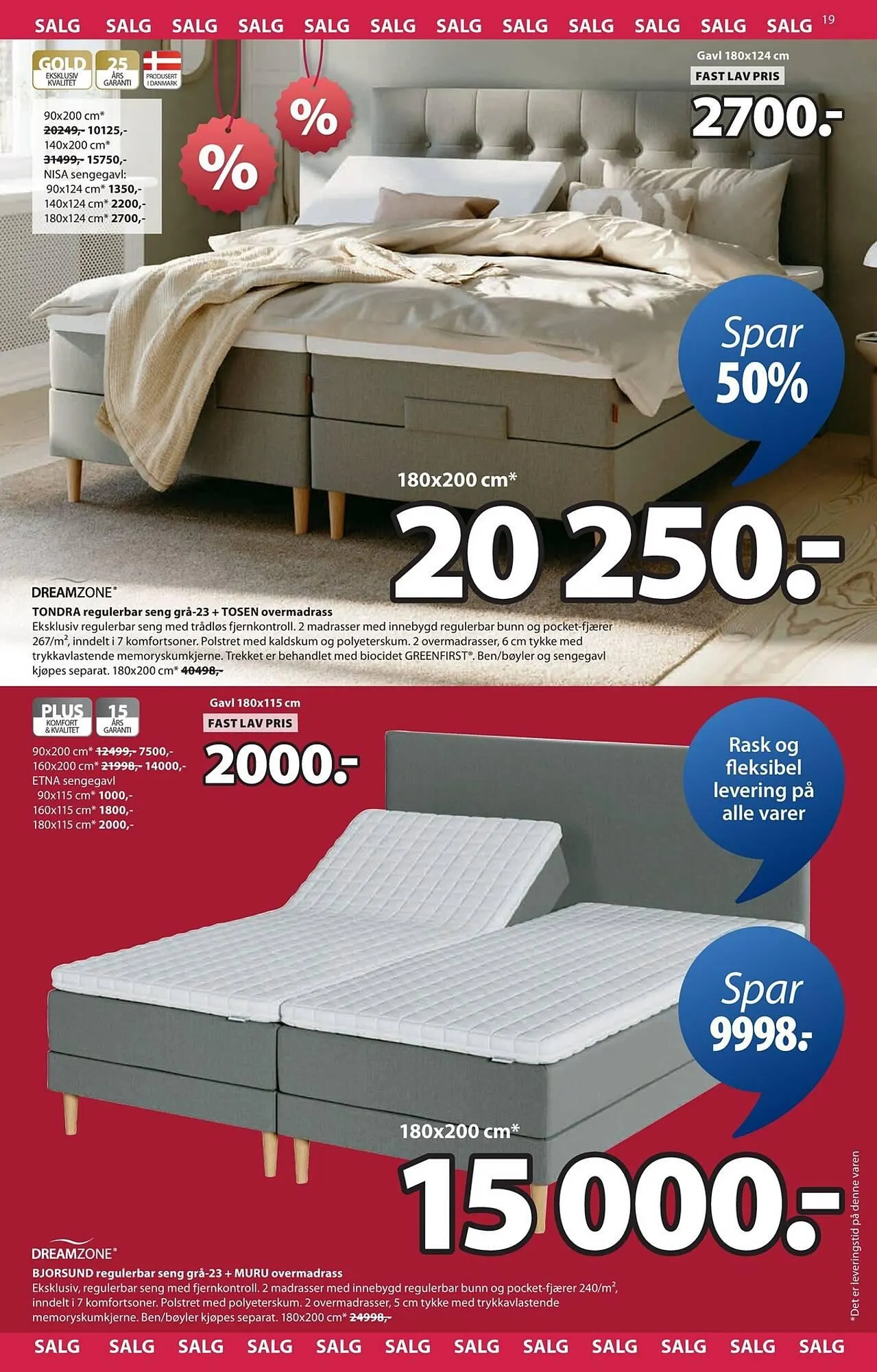 JYSK kundeavis fra 27. desember til 10. januar 2026 - kundeavisside 20